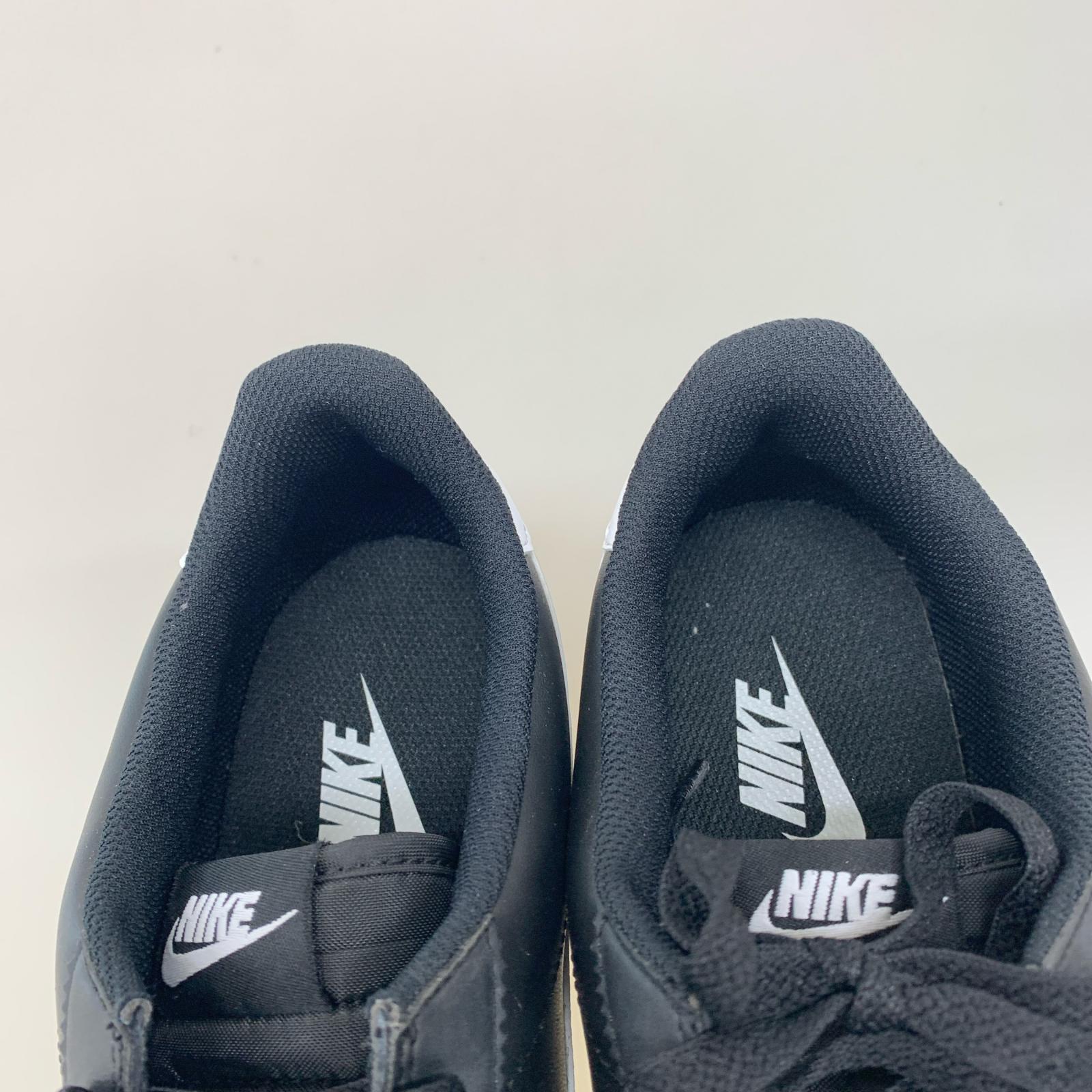 スニーカー CORTEZ BLACK/WHITE 29cm (US11 UK10 1/2 EU48) ブラック