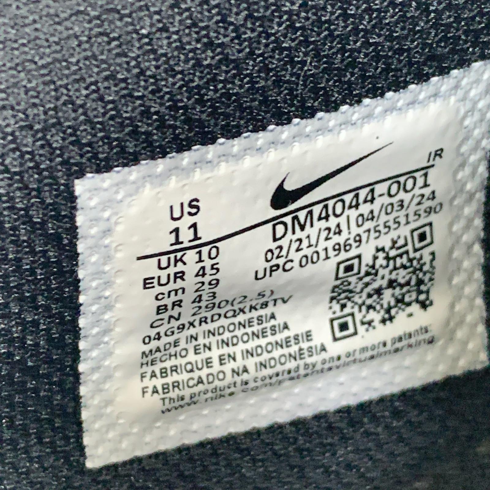 スニーカー CORTEZ BLACK/WHITE 29cm (US11 UK10 1/2 EU48) ブラック