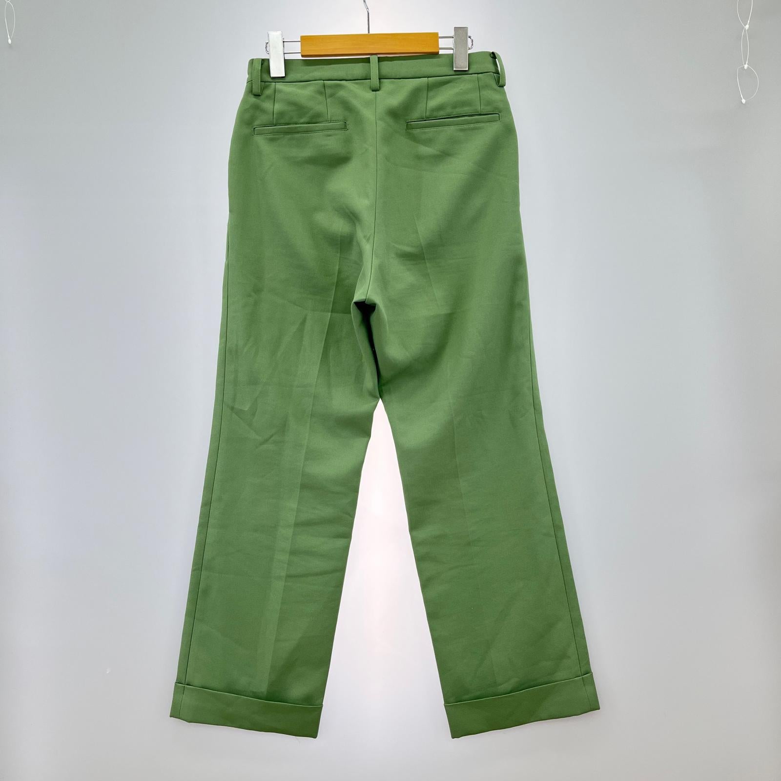 パンツ KAIKO　ボトム　グリーン　スラックス」
