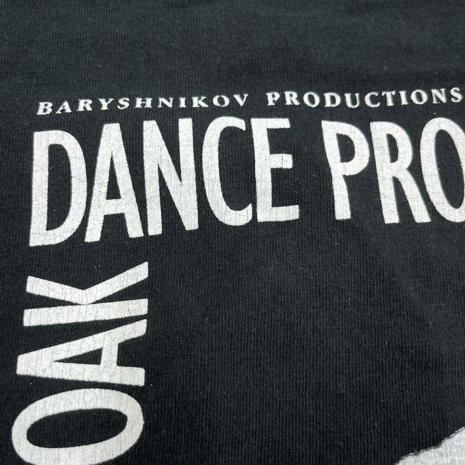 半袖Ｔシャツ 90s USA製 White Oak Dance Project ブラック ブラック