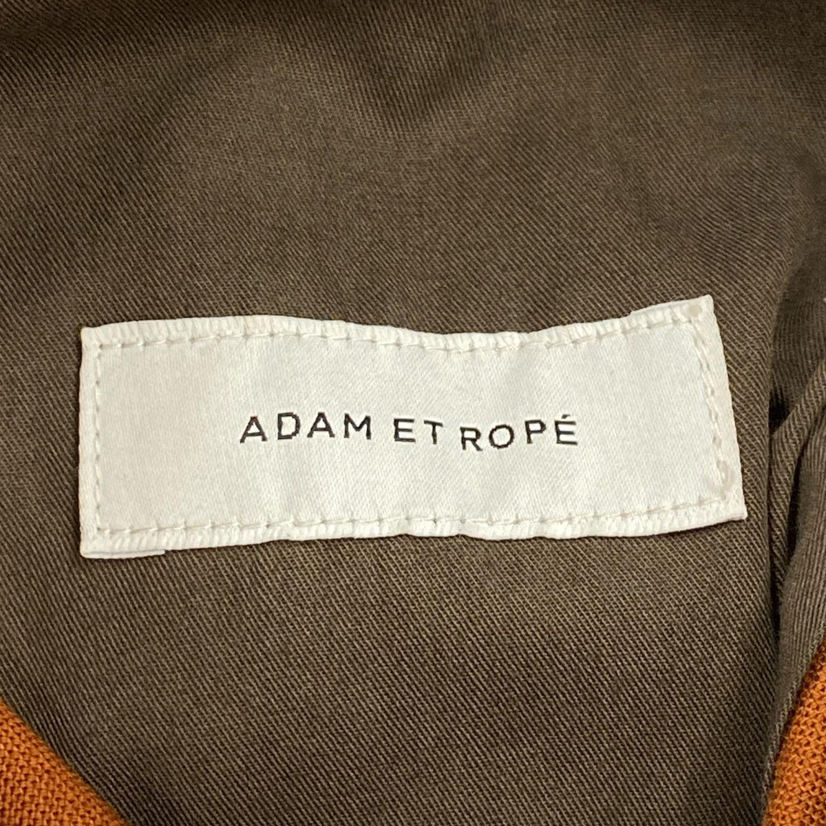 パンツ Adam et Rope' 牛革 ﾊﾟﾝﾂ ﾌﾞﾗｳﾝ （M） M ブラウン