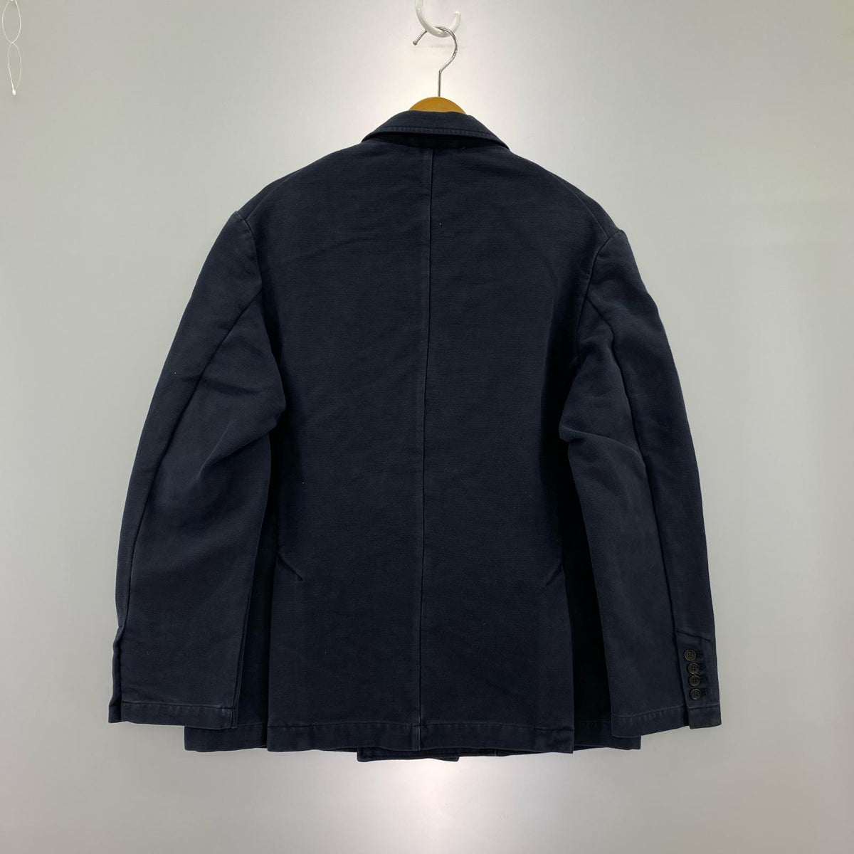 ジャケット Adam et Rope' WILD LIFE TAILOR ｺｯﾄﾝﾀﾞﾌﾞﾙｼﾞｬｹｯﾄ ﾈｲﾋﾞｰ M ネイビー