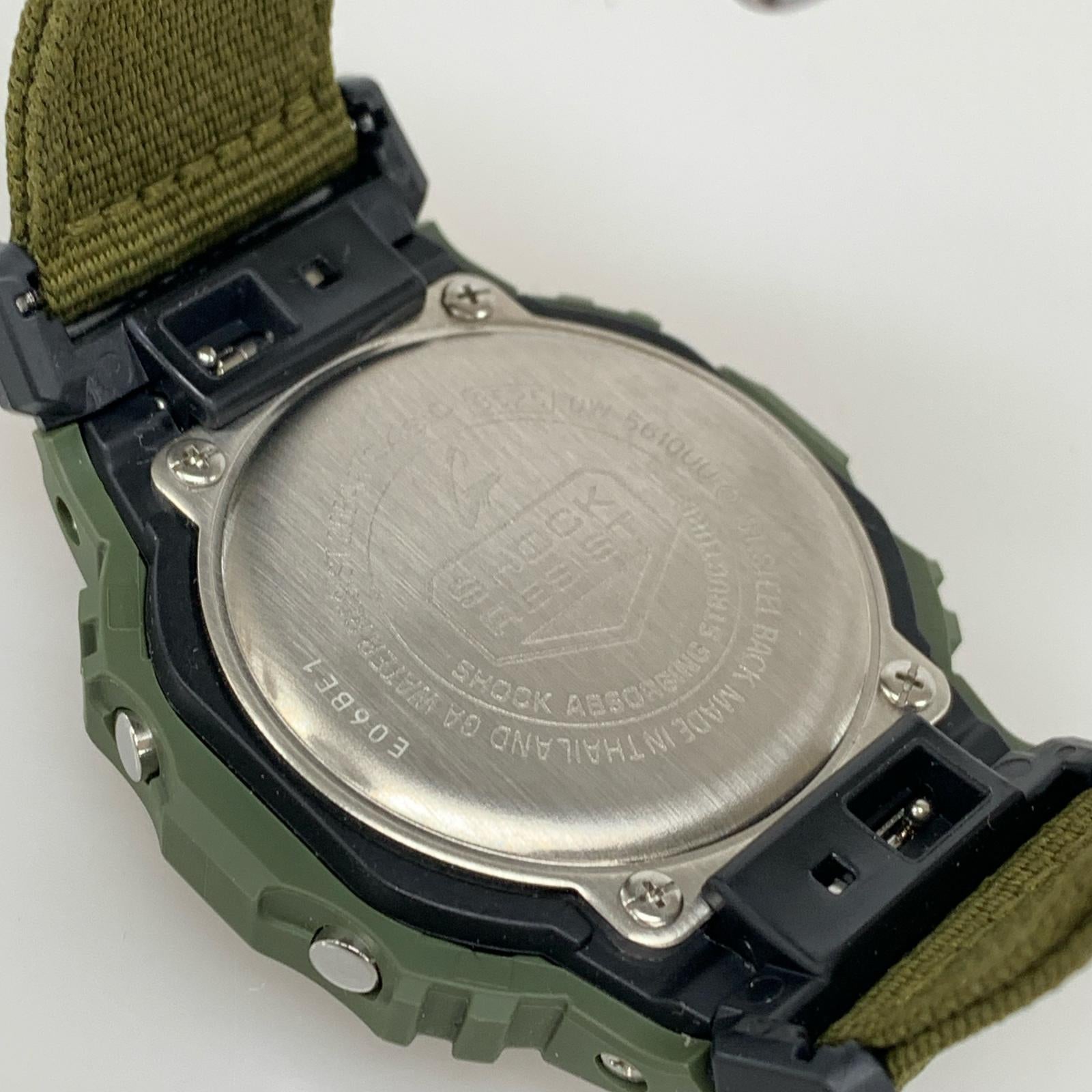 腕時計 G-SHOCK DW-5610UU デジタル時計 カーキ ブラック