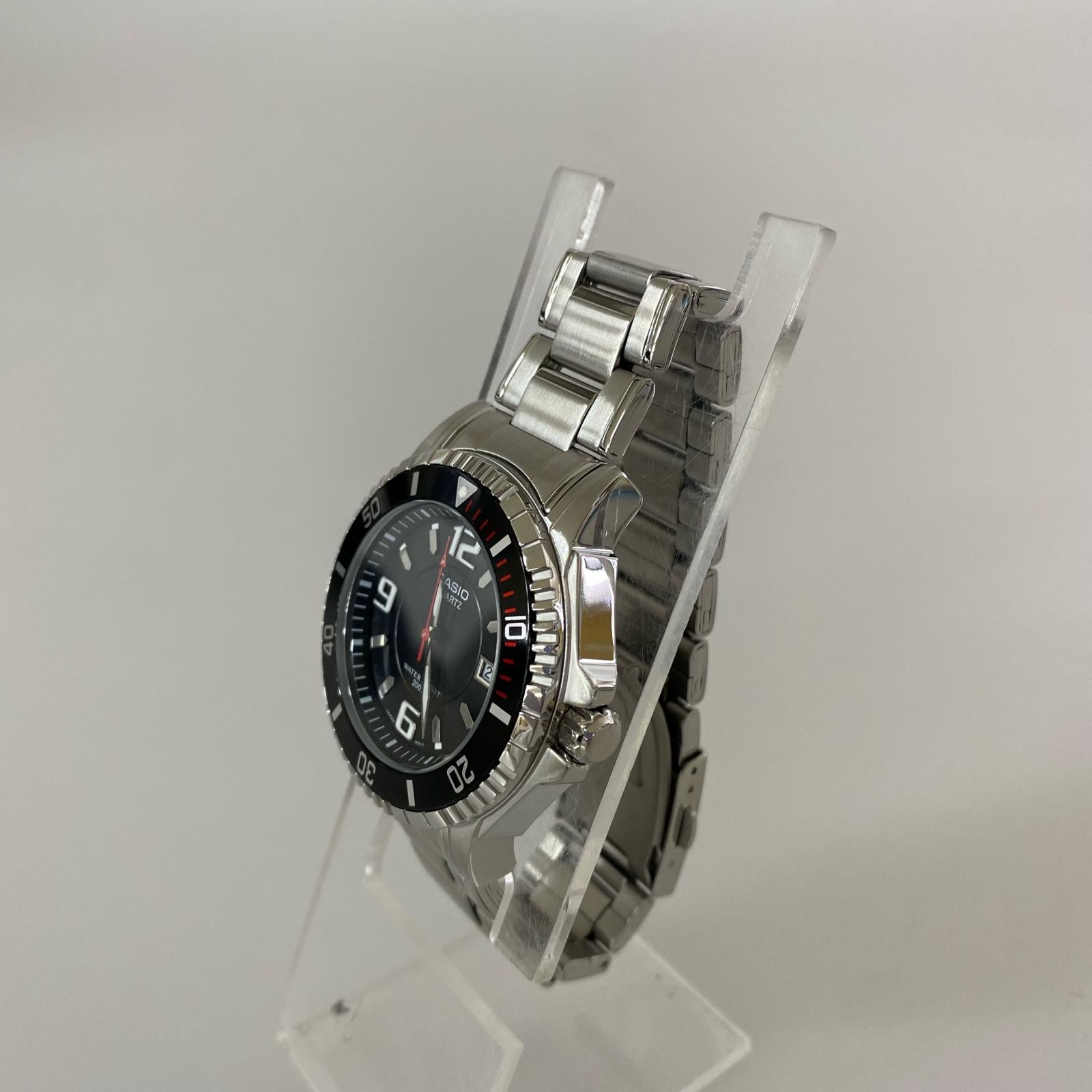 腕時計 CASIO MTD-1053 クォーツ ダイバーズウォッチ ブラック