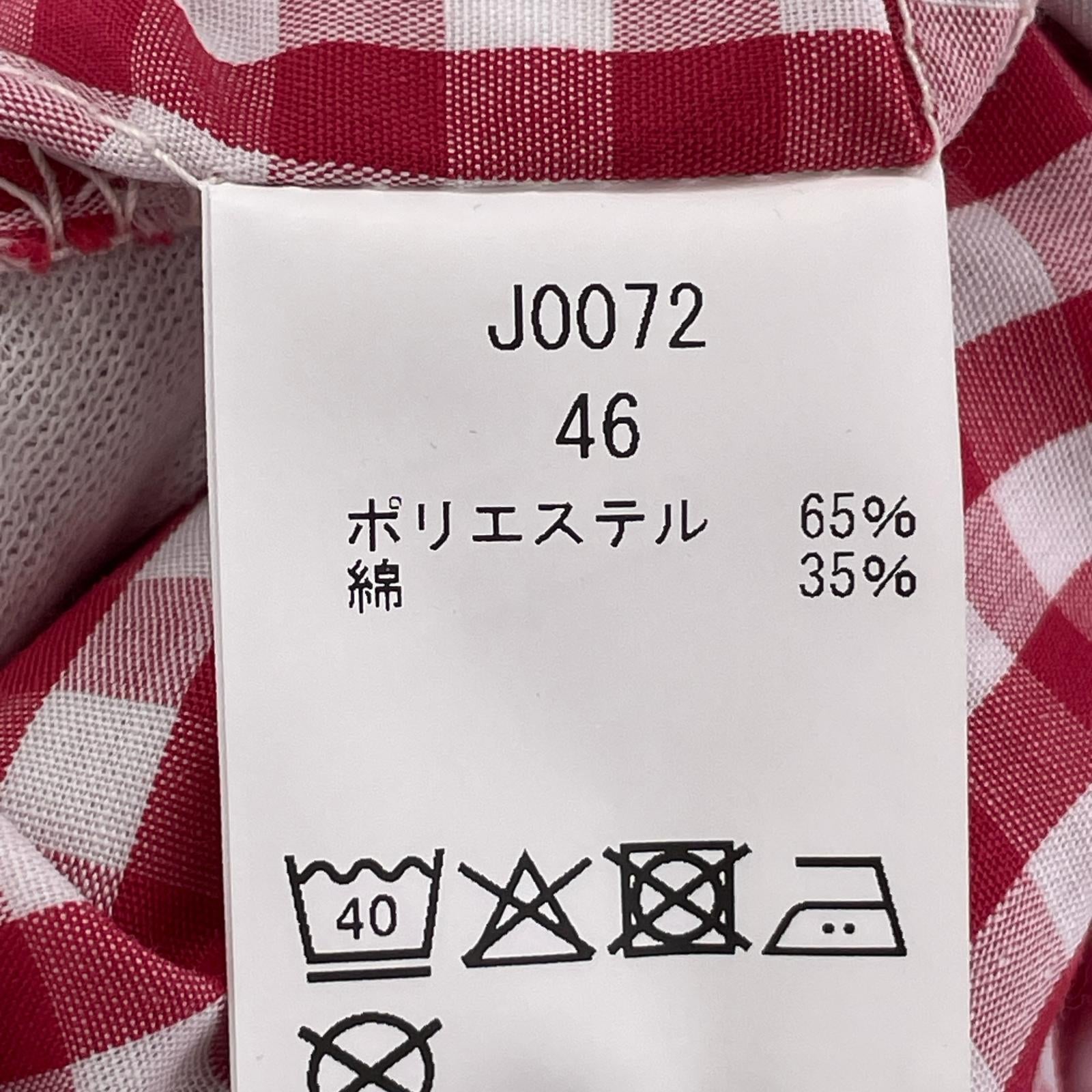 長袖シャツ KOOKYZOO　ジュベナイル ウエスタン　赤 46