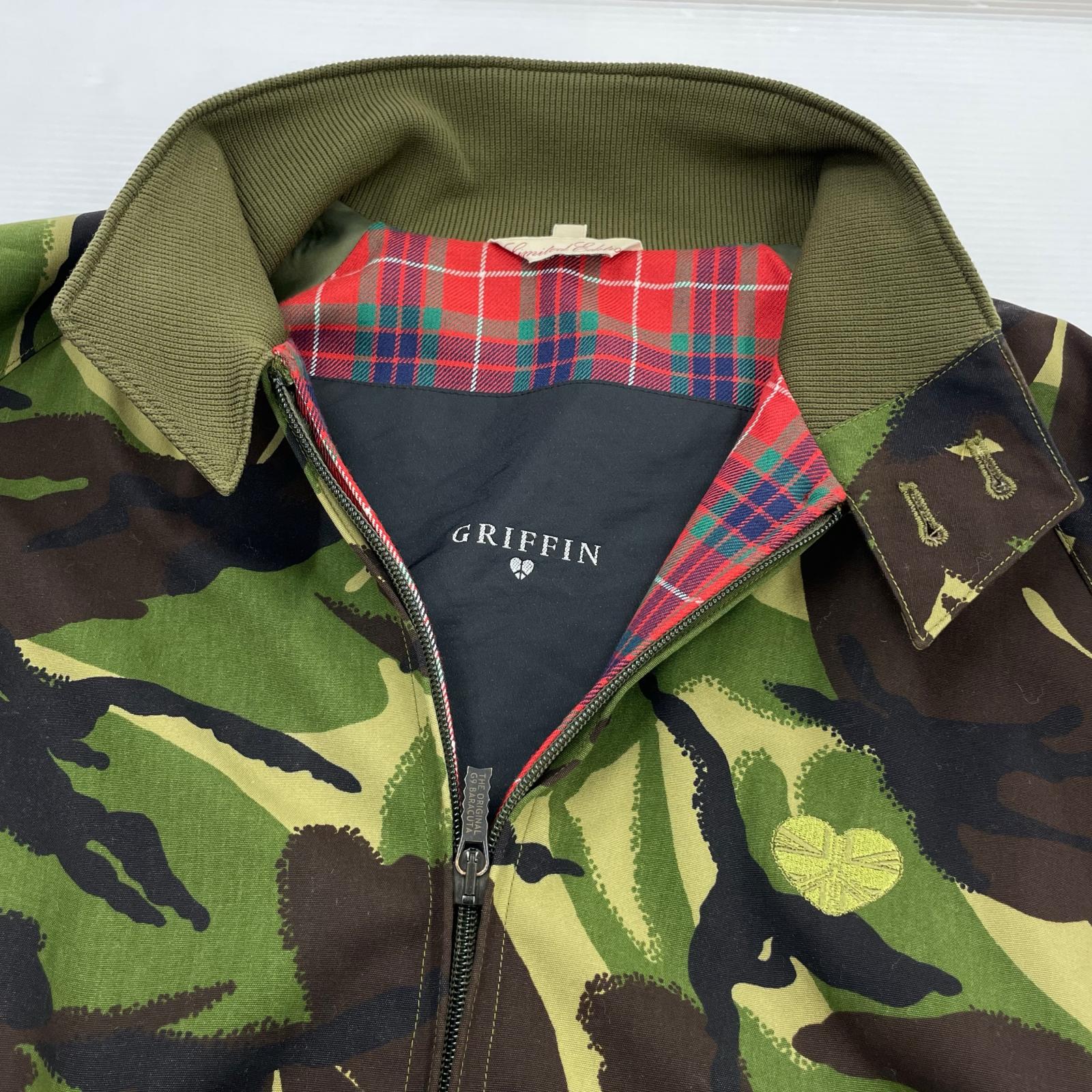 ジャケット BARACUTA×GRIFFIN G-9 ハリントンジャケット 38 カモ