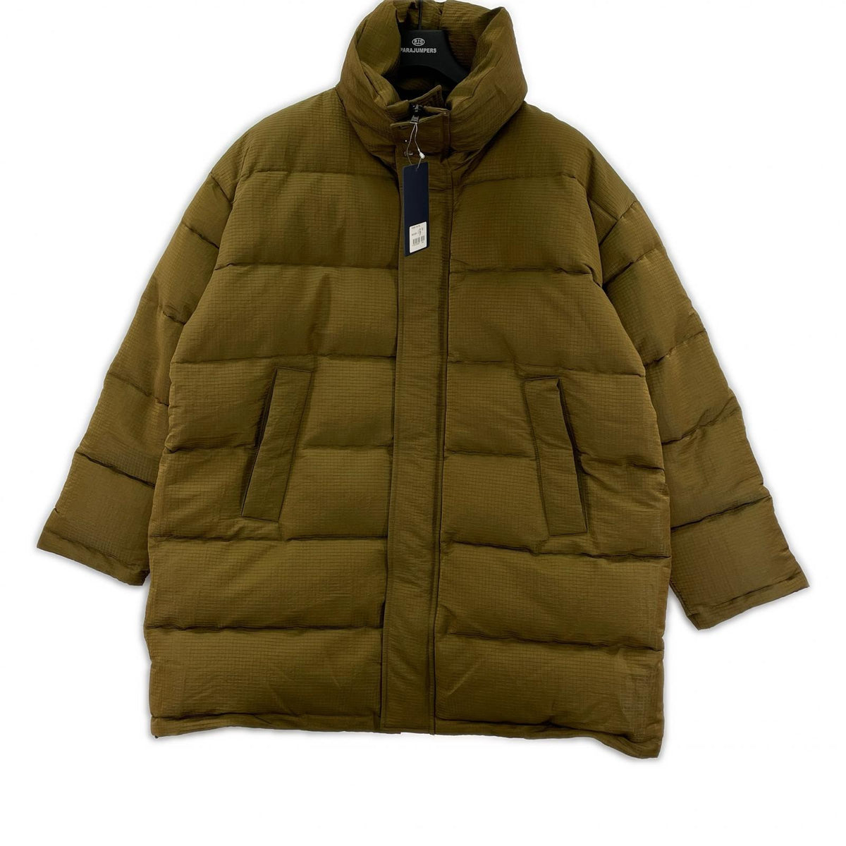 ダウンジャケット DOWN HALF COAT KHK 50 ブラウン