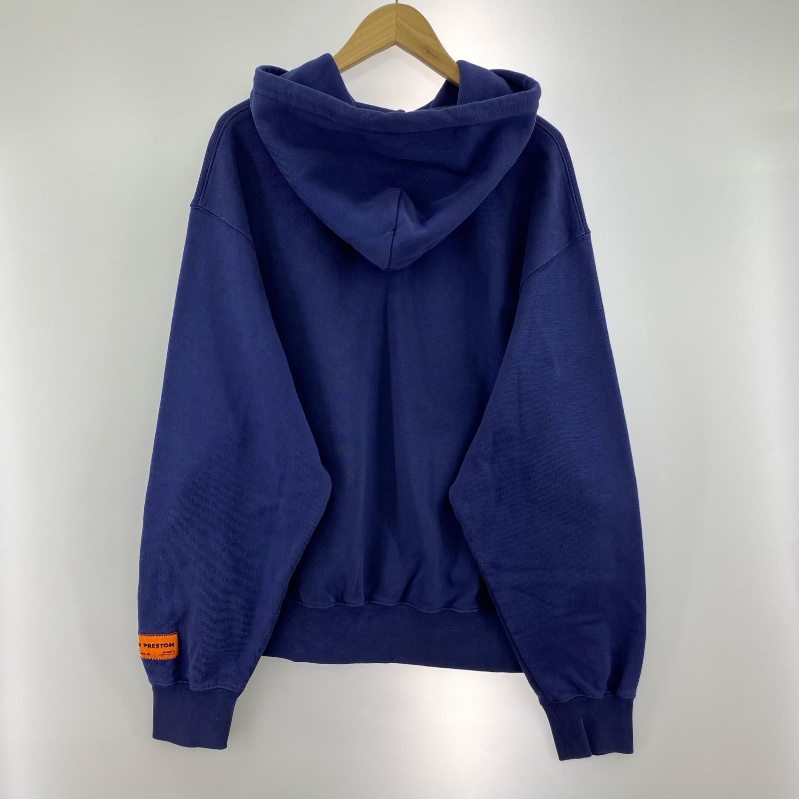 パーカー 23FW Heron Bird Painted Hoodie NVY L L