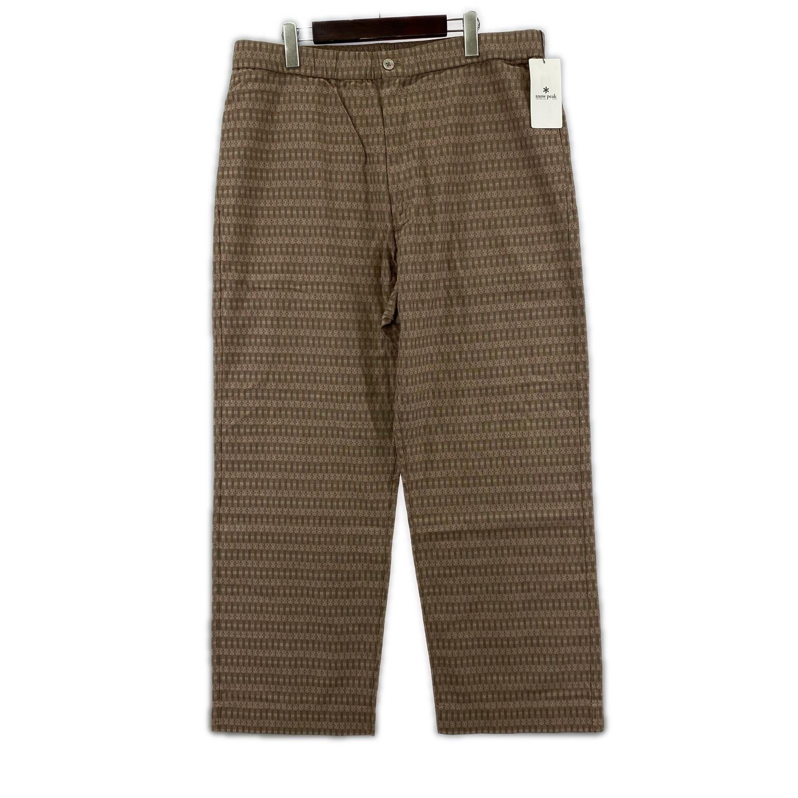パンツ 21AW Cotton Dobby Easy Pants BRW XL ベージュ