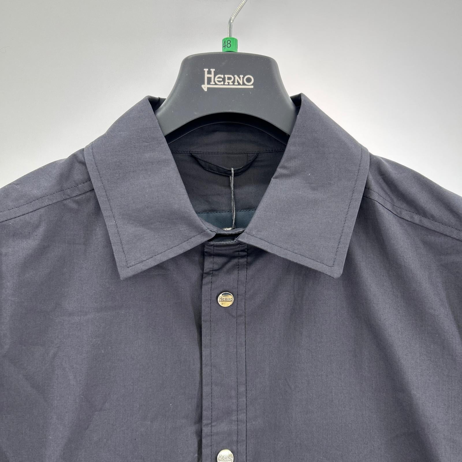 ジャケット 22AW Shirt Jacket NVY 48