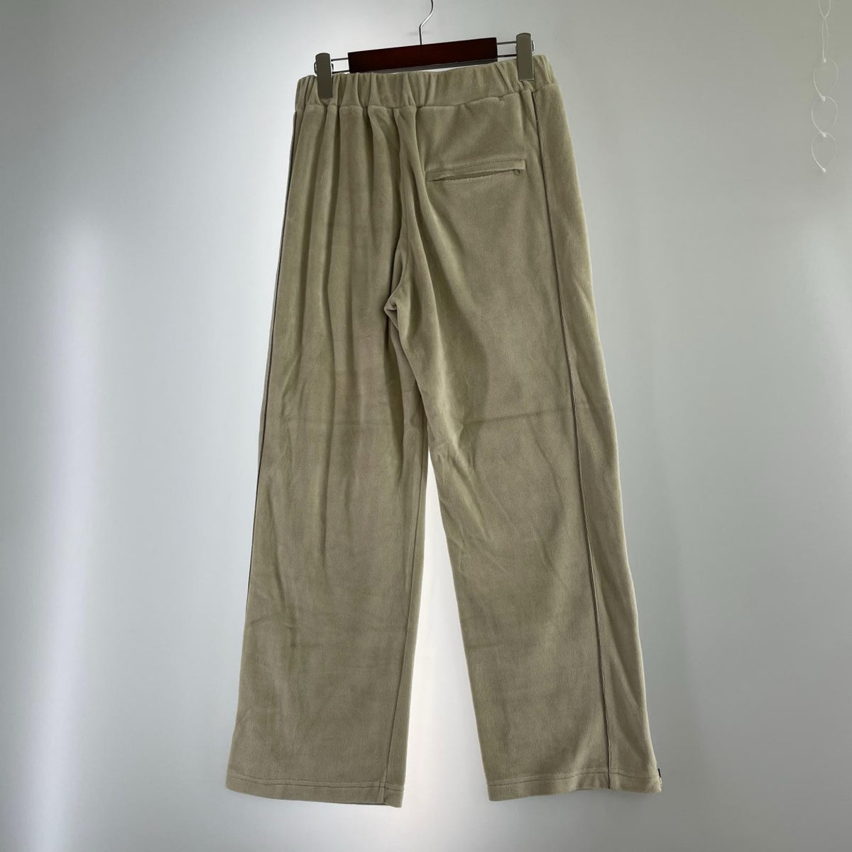 パンツ PARIS SAINT-GERMAIN PILE TRACK PANTS F フリー ベージュ