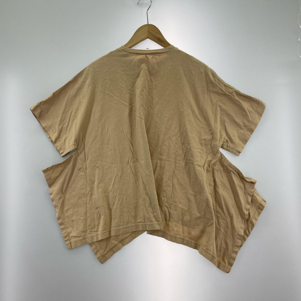半袖Ｔシャツ 21SS SQUARE DRAPE T-SHIRT BEG 38 38 ベージュ