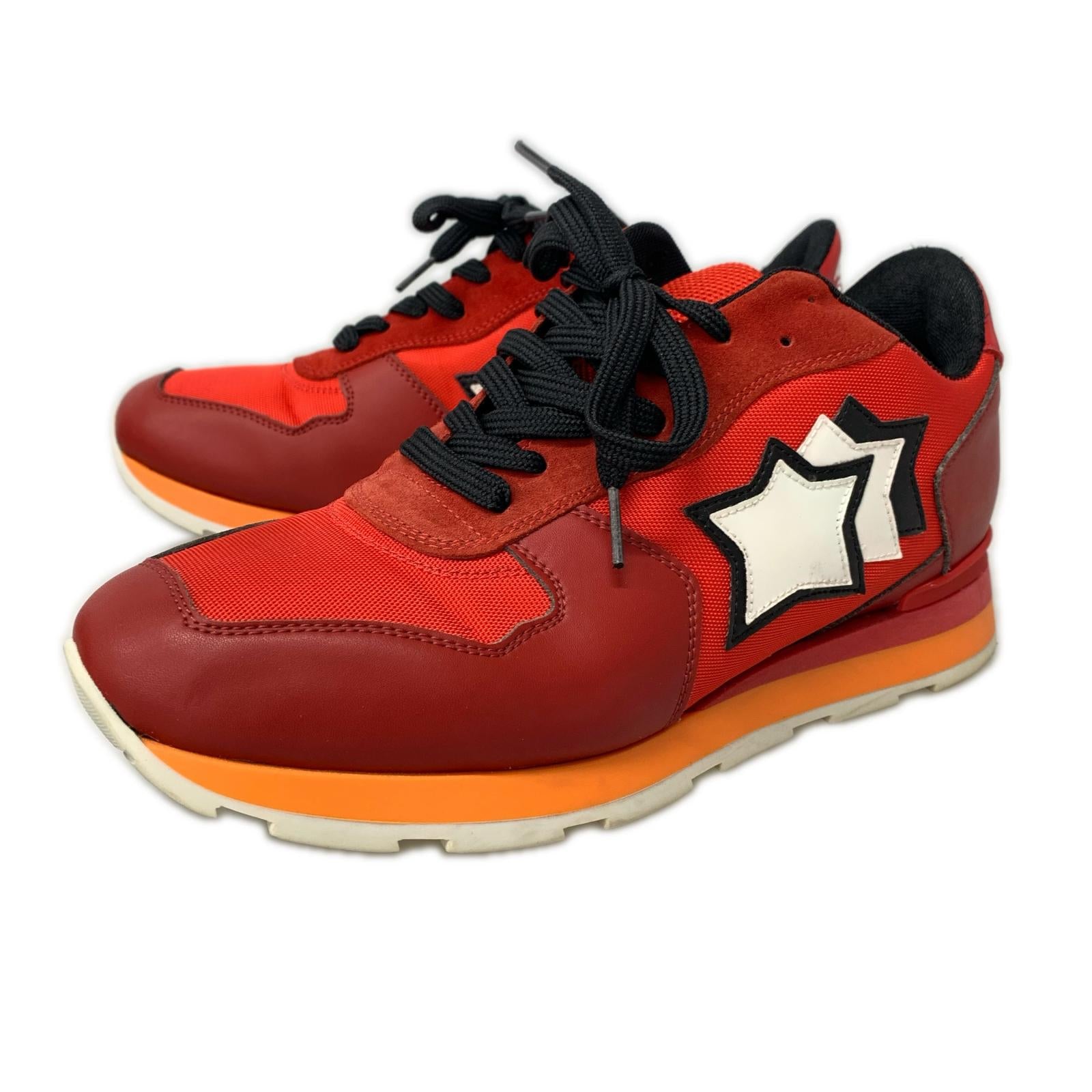スニーカー ローカットスニーカー/RED/43