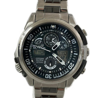 腕時計 ECO-DRIVE ATTESA U680-T013333 クロノグラフ ブラック