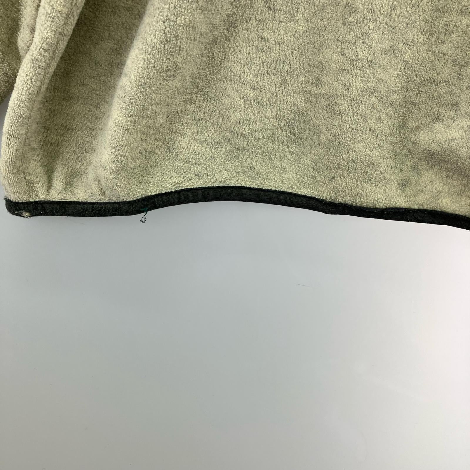 ジャケット シンチラ スナップT フリース (XL) ベージュ