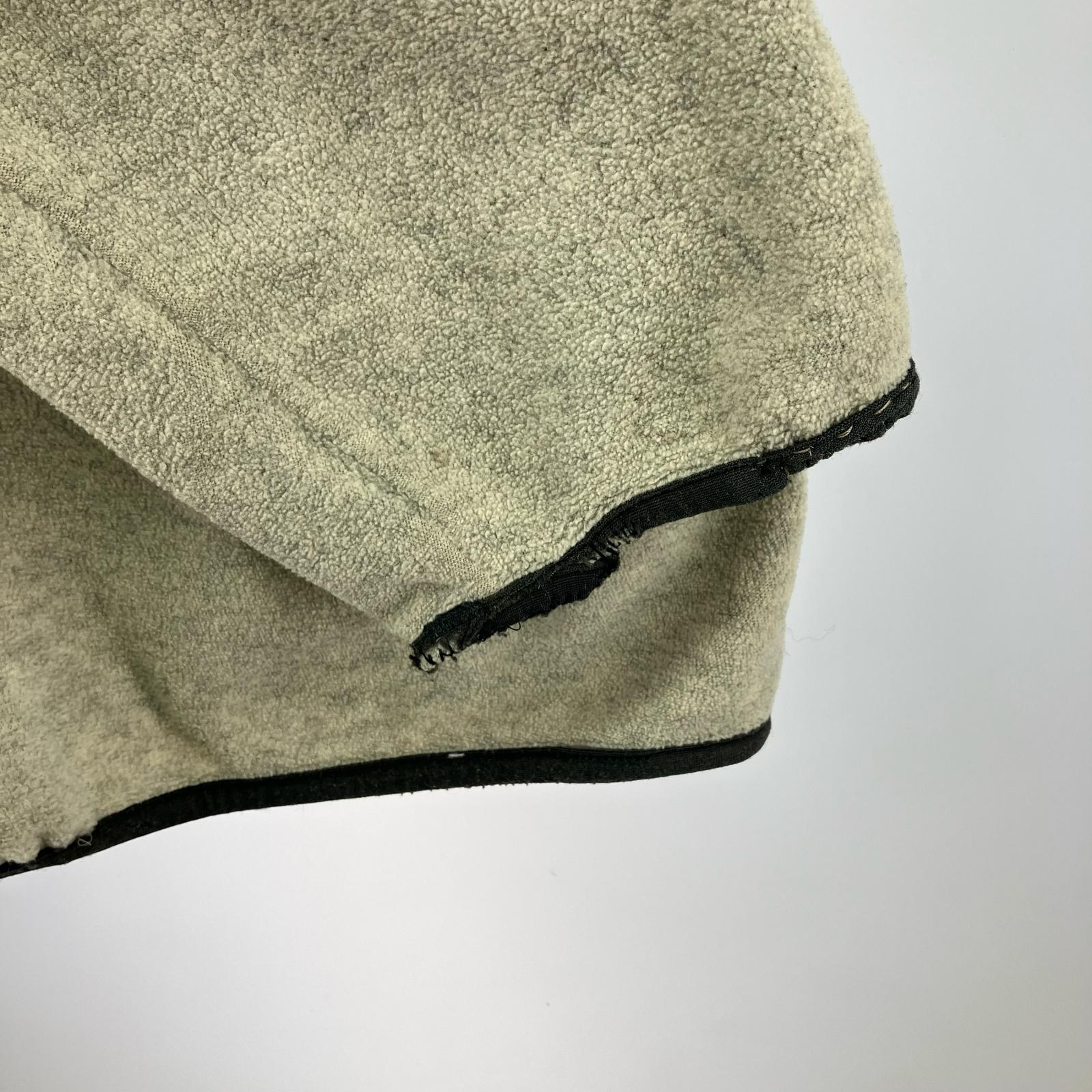 ジャケット シンチラ スナップT フリース (XL) ベージュ