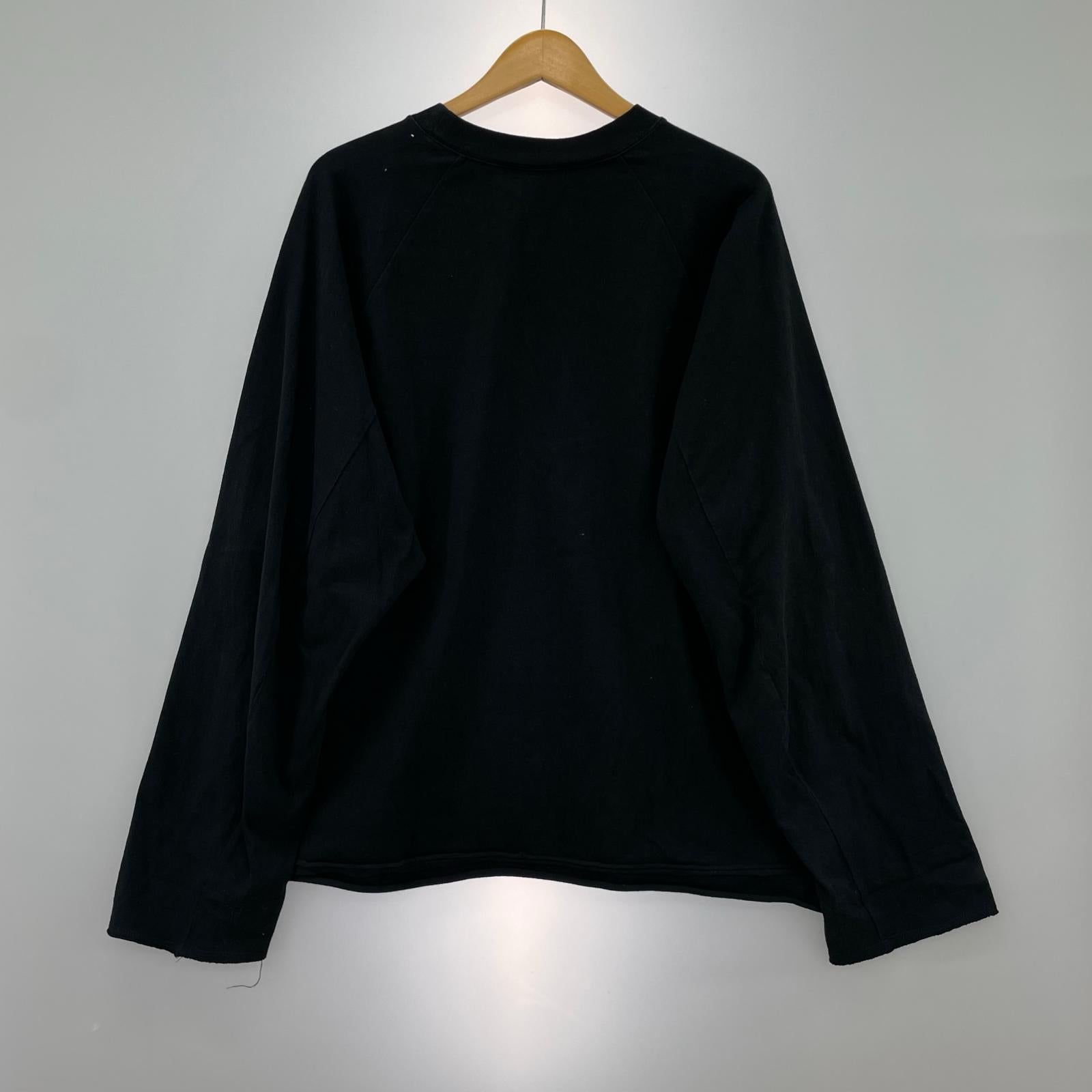長袖Ｔシャツ SLIT L/S T-SHIRT 黒 (1) 1 ブラック
