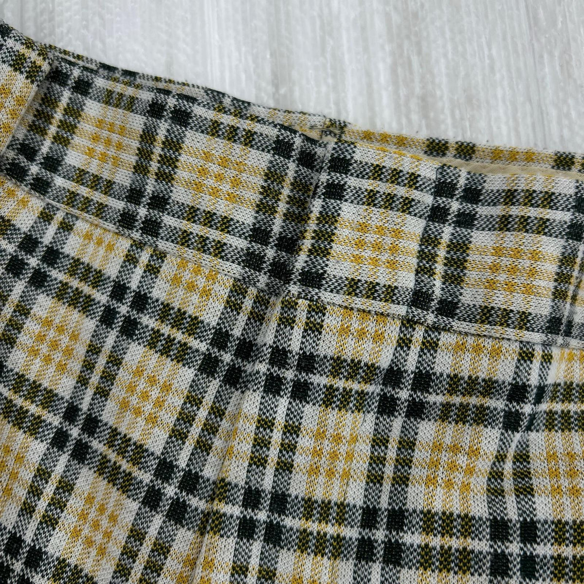 パンツ 70s MW ﾁｪｯｸ ﾌﾚｱ TALON (実寸31)