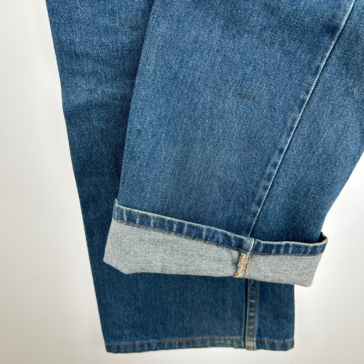 デニムパンツ 70s ｵﾚﾝｼﾞﾀﾌﾞ 516-0217 MACAU製 (27) 27 ブルー
