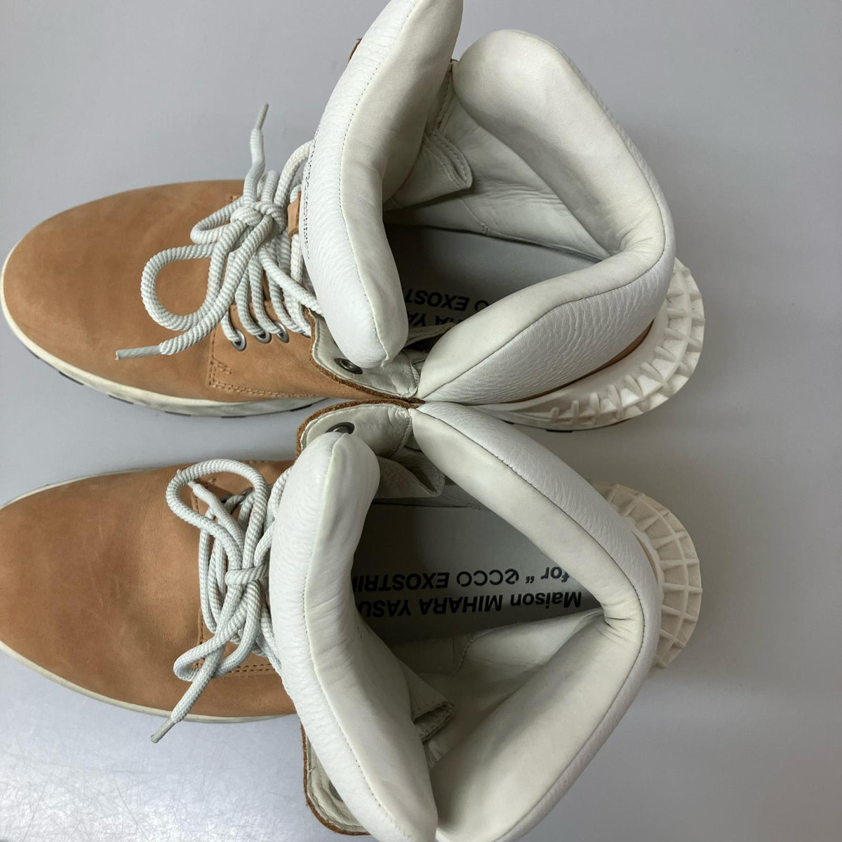 スニーカー MIHARA YASUHIRO×ecco EXOSTRIKE デザインブーツ 42 ベージュ
