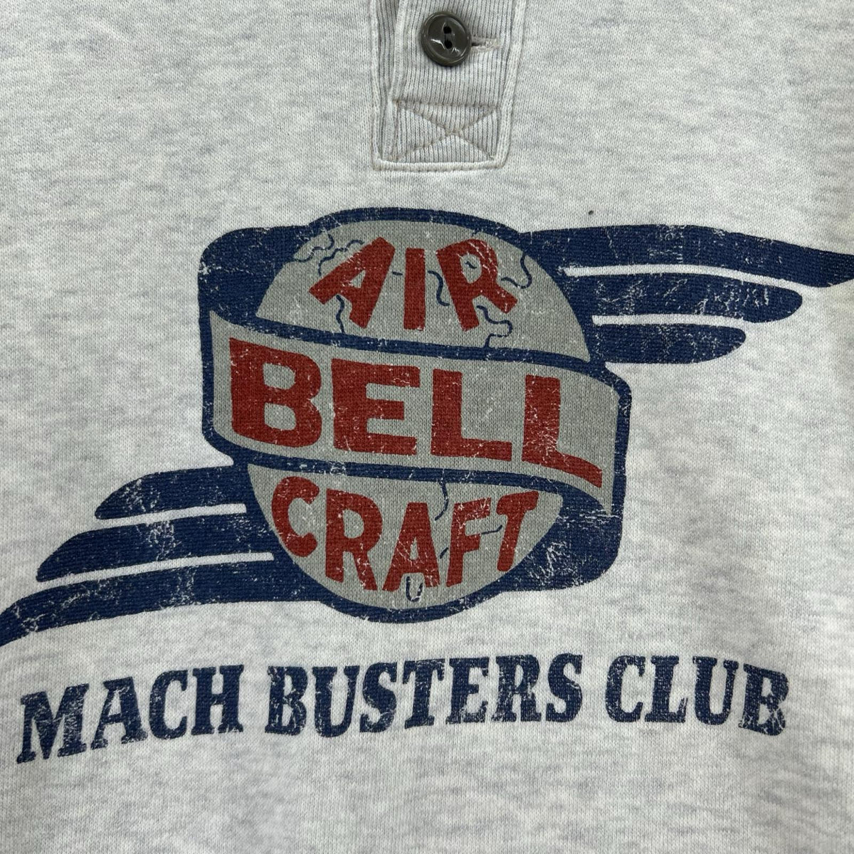 スウェット AIR BELL CRAFT ﾍﾝﾘｰﾈｯｸ (S) S グレー