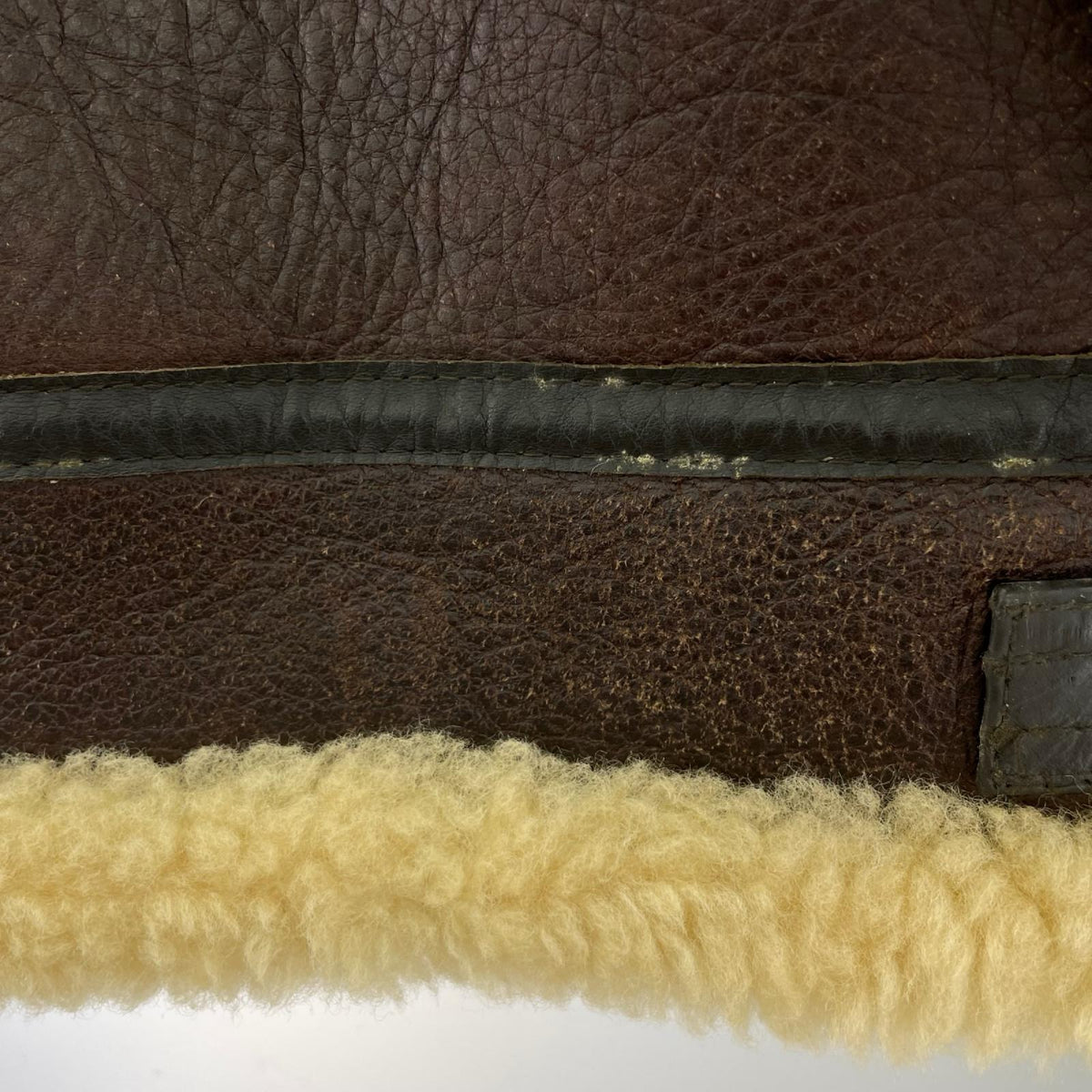 ジャケット MILITARY CLOTHING  B-3 ムートン M 茶 ブラウン