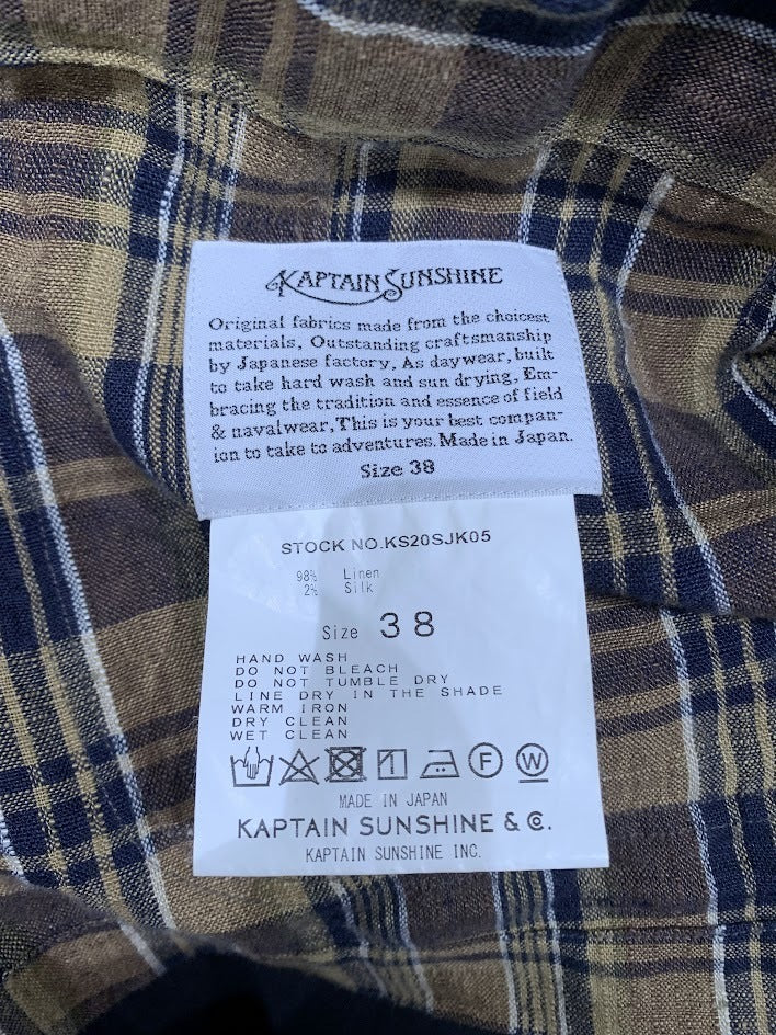テーラードジャケット 20ss Riviera Jacket 38