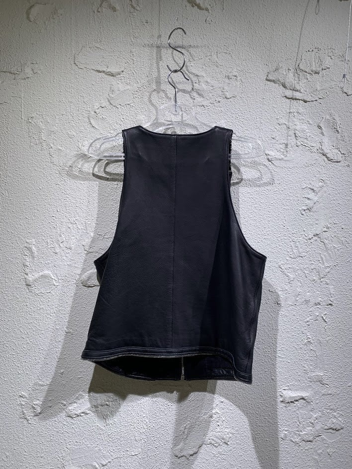 長袖シャツ 19AW STRAP VEST 3 ブラック