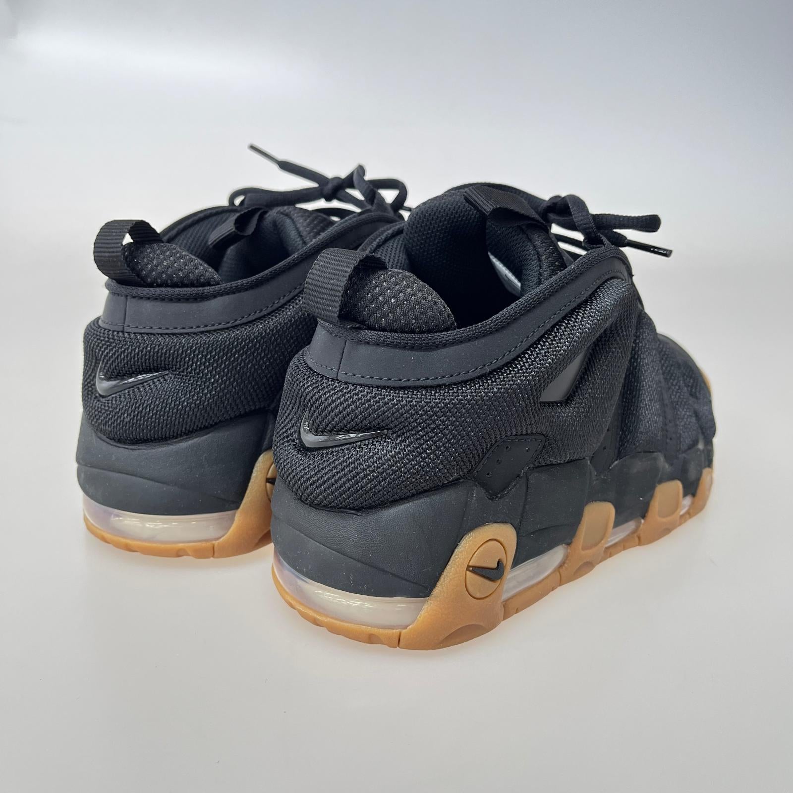 スニーカー Air More Uptempo Low Gum Medium Brown 黒 29cm (US11 UK10 1/2 EU48) ブラック