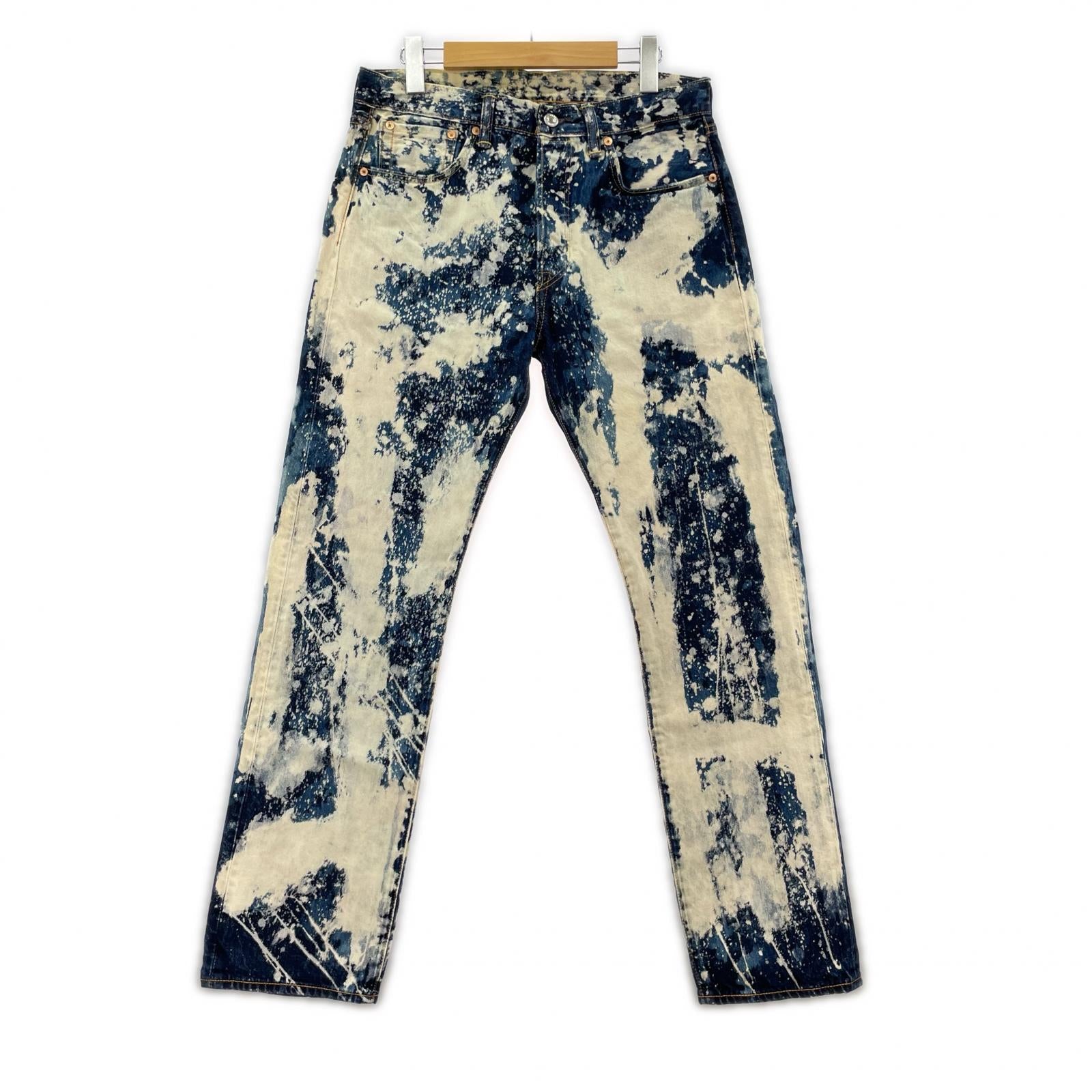 デニムパンツ 501 SPLASH BLEACH DENIM PANTS (32)