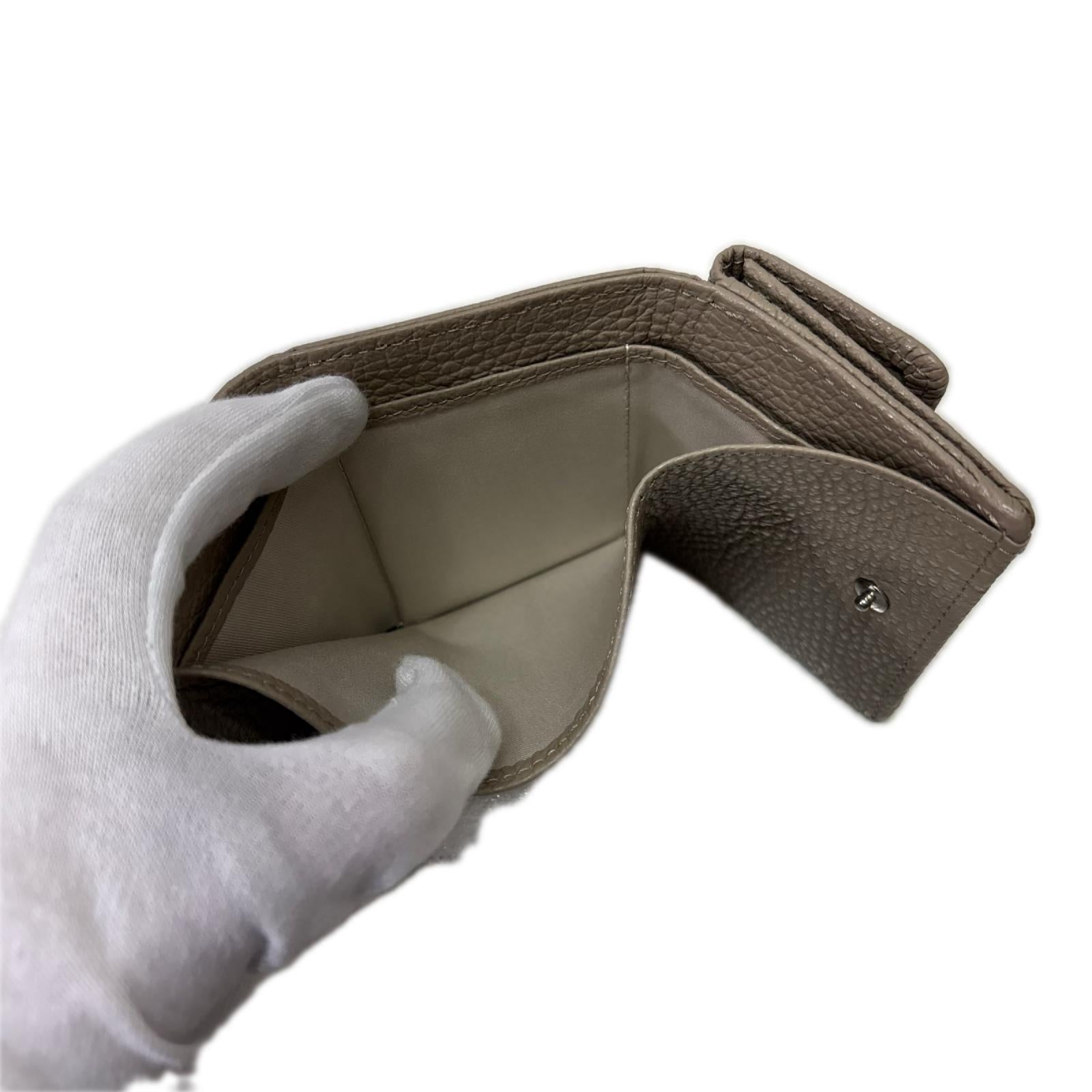 コンパクトウォレット OSAKA KABAN 財布 ベージュ