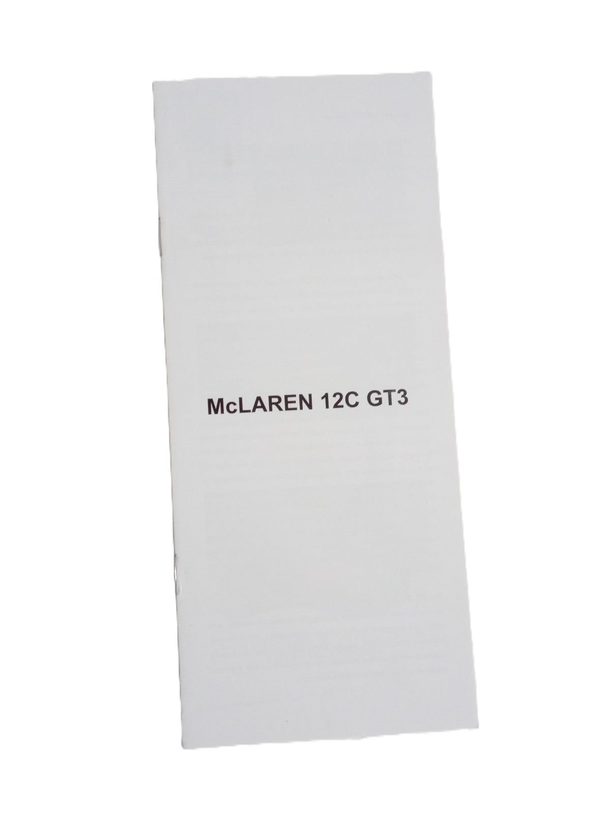 AUTOart MP4-12C GT3 METALLIC ORANGE スケールカー