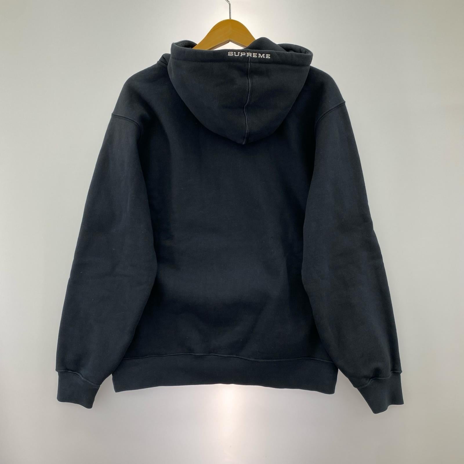 パーカー ×NIKE 21SS Half Zip Hooded 黒 (S) S ブラック