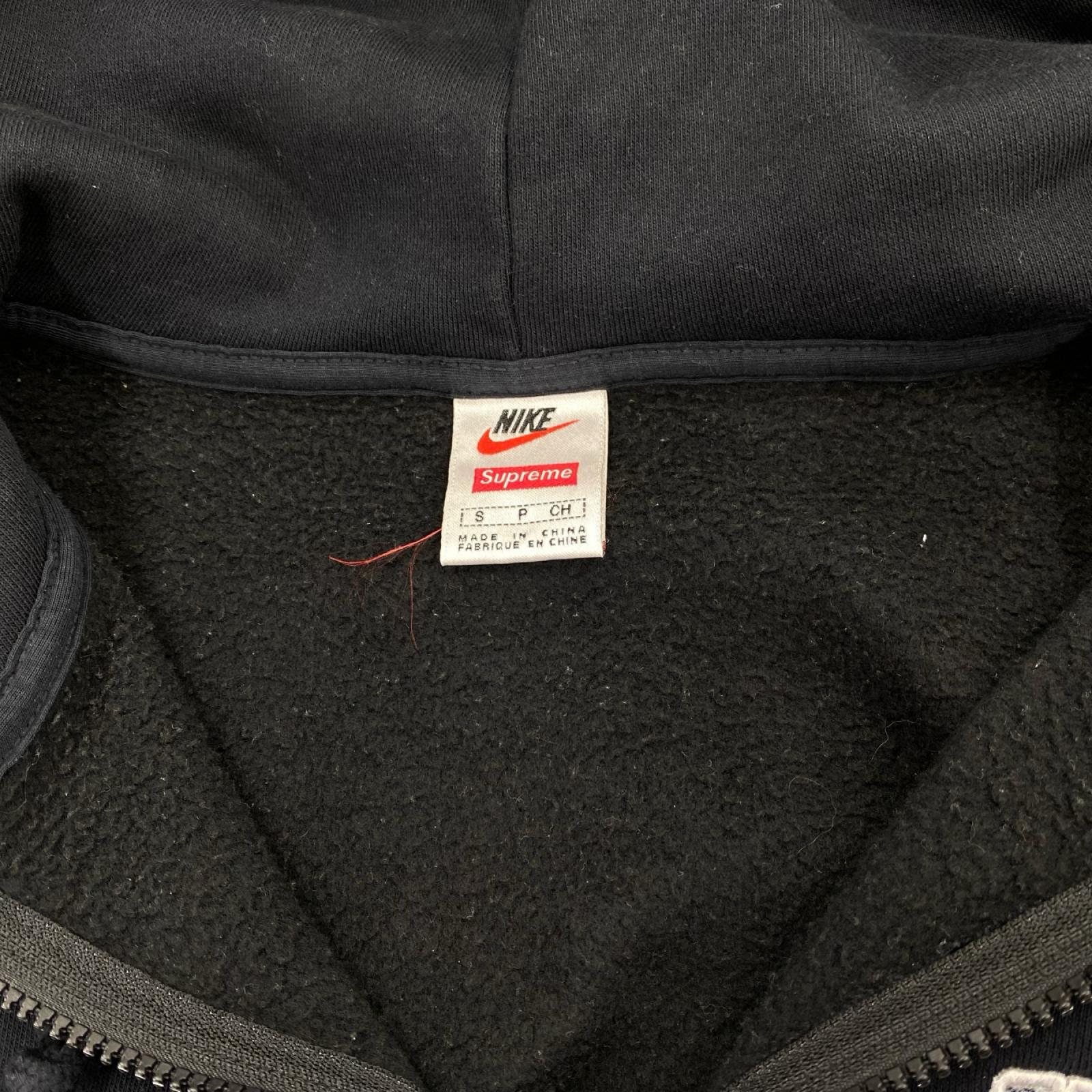 パーカー ×NIKE 21SS Half Zip Hooded 黒 (S) S ブラック