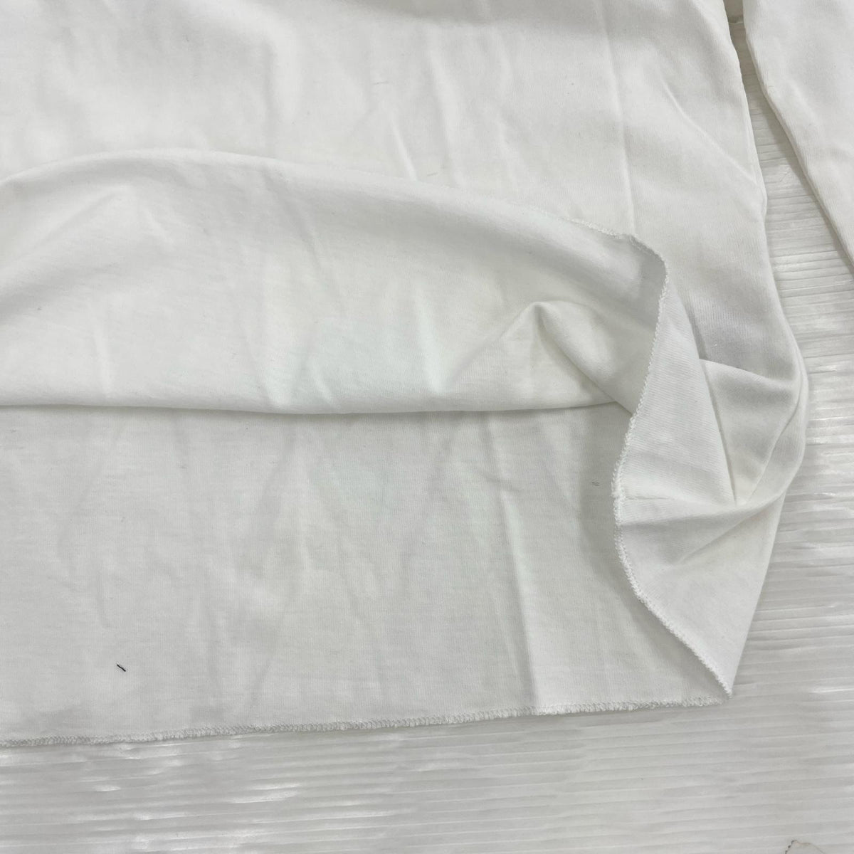 長袖Ｔシャツ ﾗｲﾄｽﾄｰﾝ ｶｯﾄｵﾌ M ﾎﾜｲﾄ M ホワイト