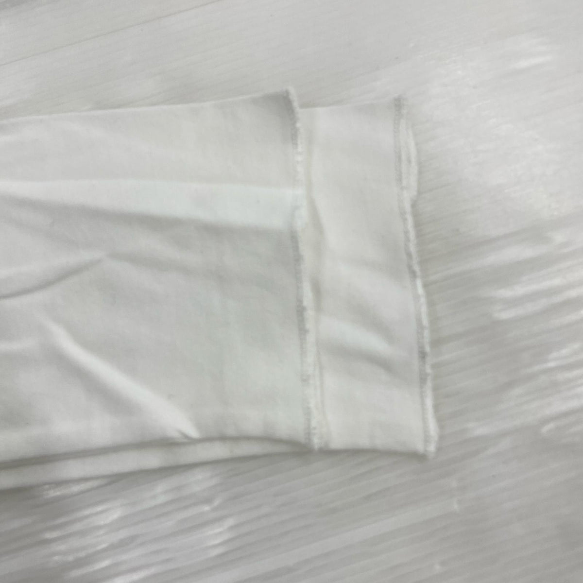 長袖Ｔシャツ ﾗｲﾄｽﾄｰﾝ ｶｯﾄｵﾌ M ﾎﾜｲﾄ M ホワイト