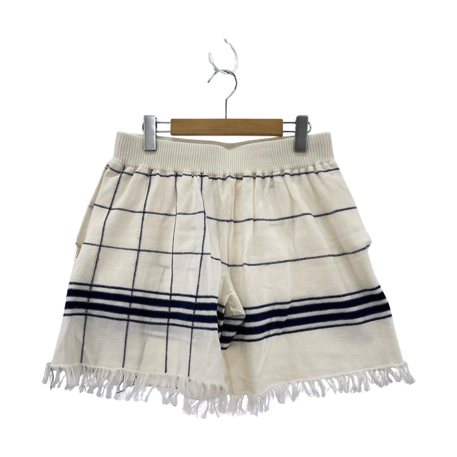 パンツ MAISON MARGIELA フリンジ付き　ハーフパンツ M