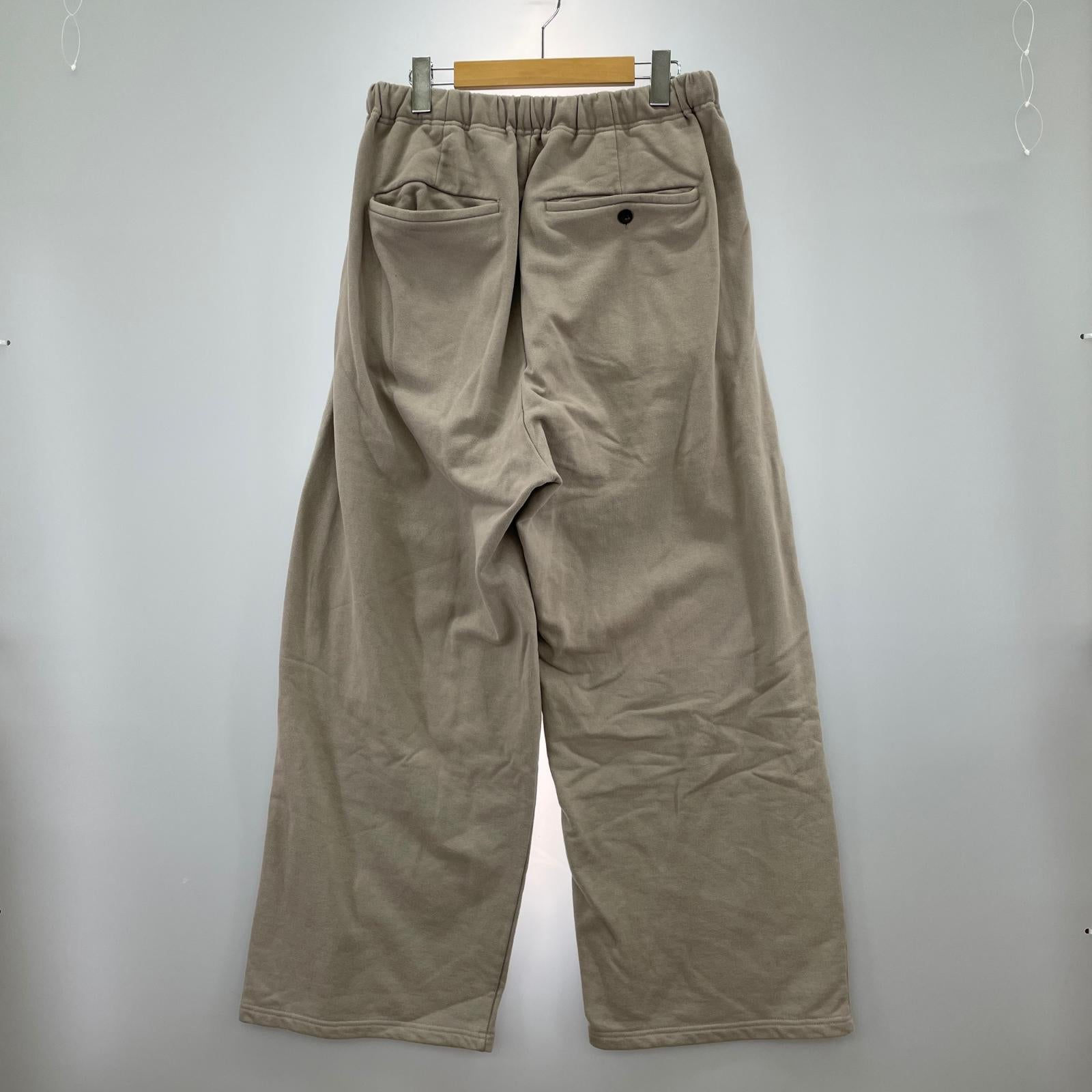 パンツ ANCELLM 2TUCK SWEAT PANTS 2 ベージュ