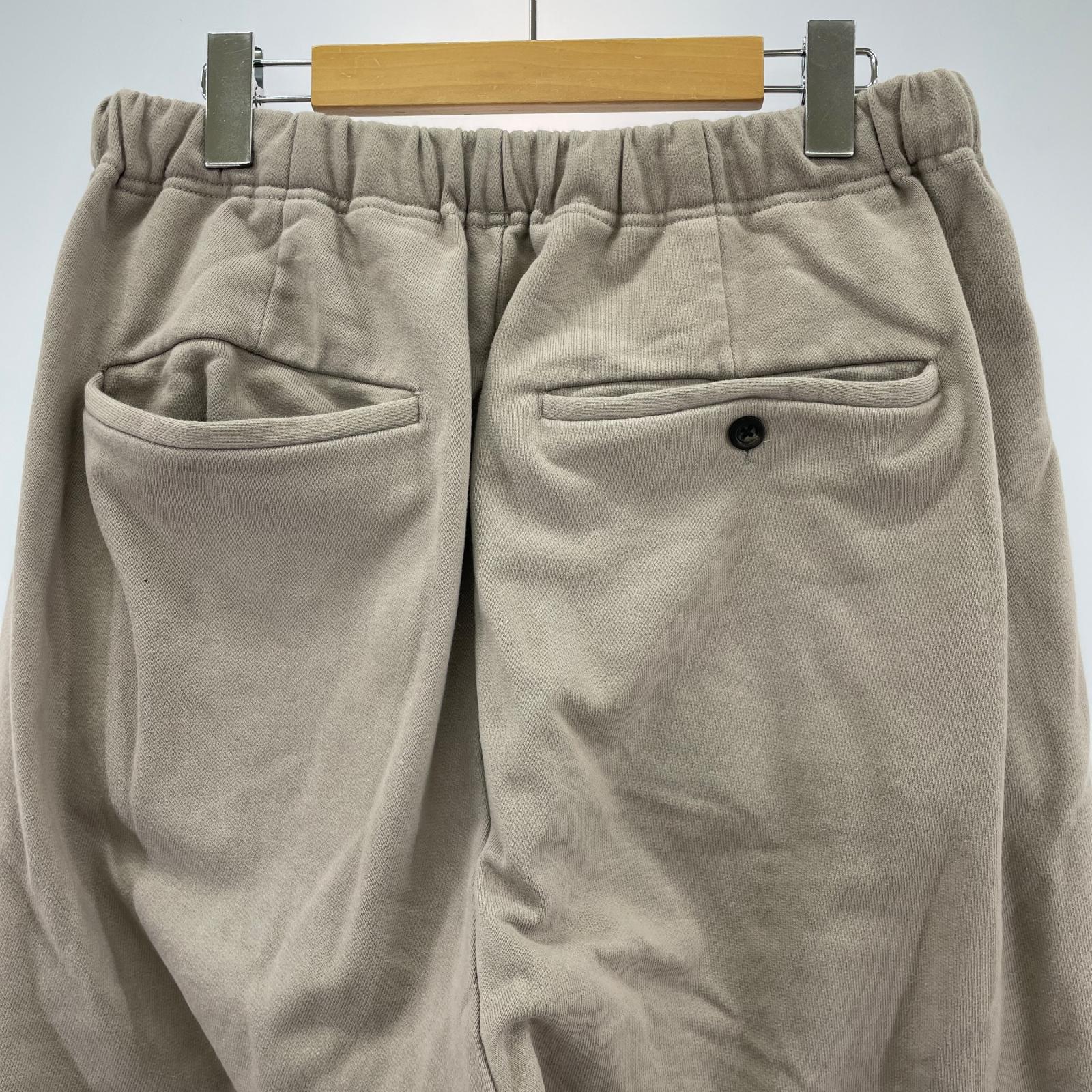 パンツ ANCELLM 2TUCK SWEAT PANTS 2 ベージュ