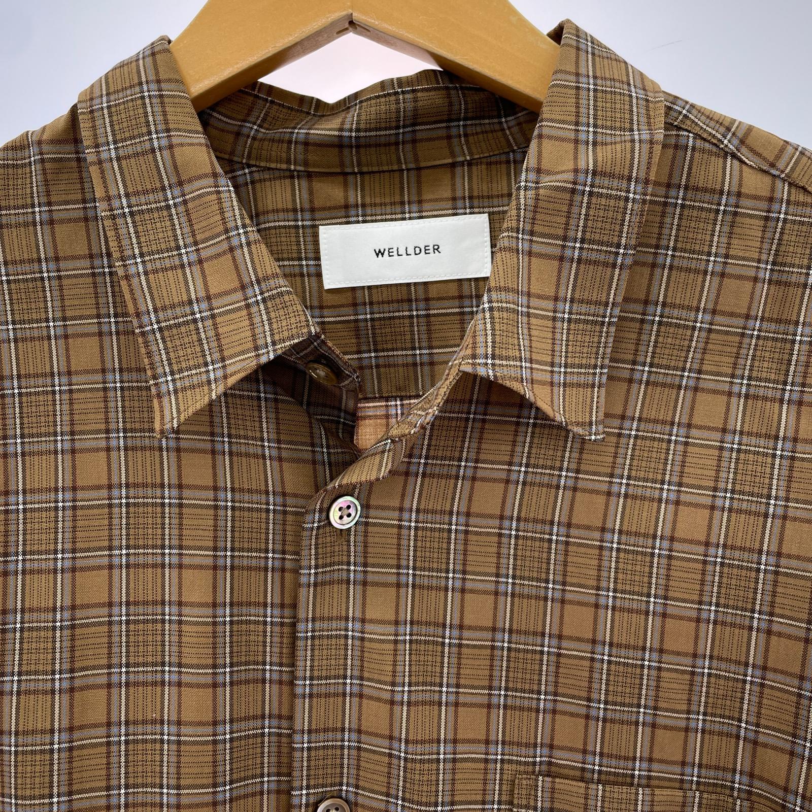 長袖シャツ Check Wide Silhouette Shirts 4