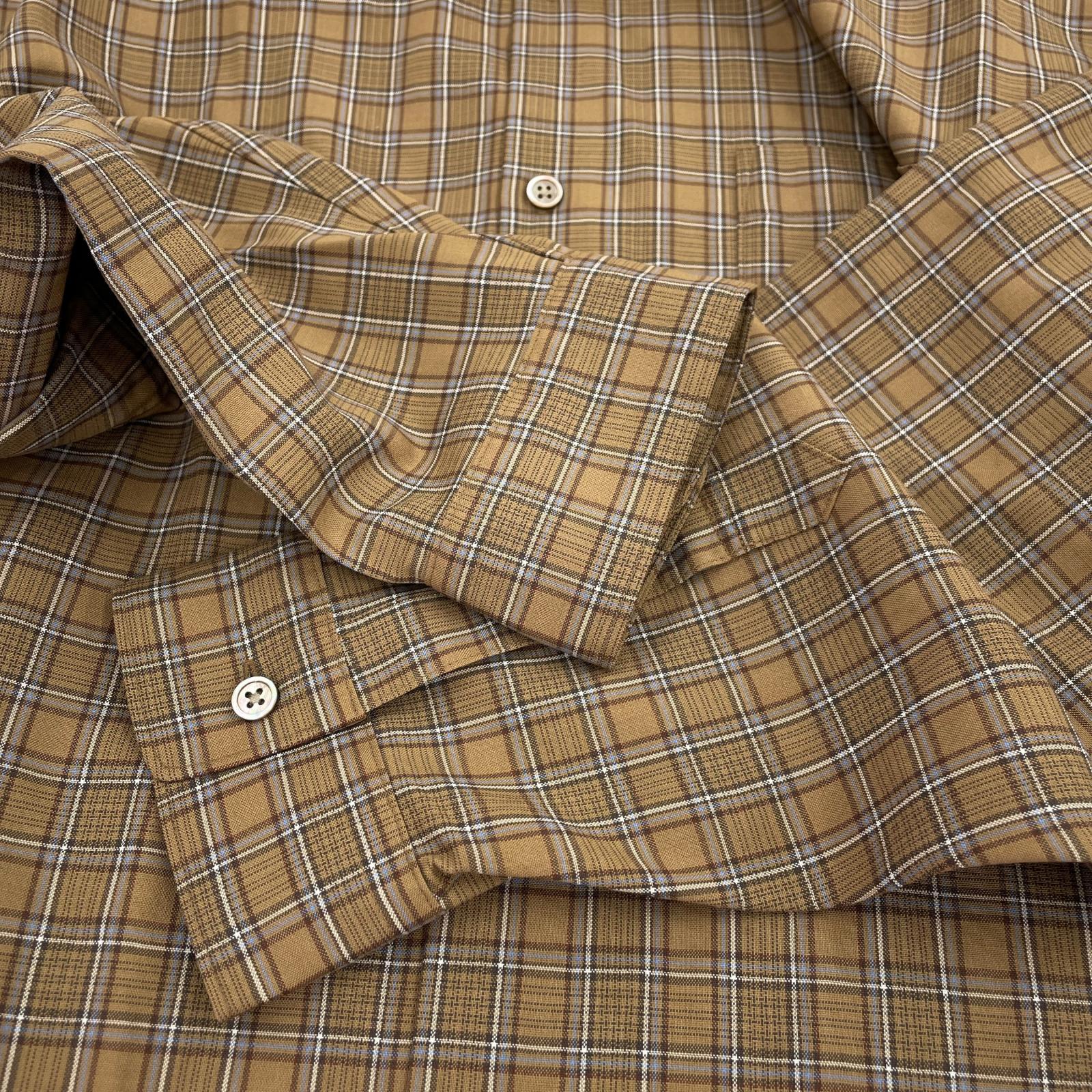 長袖シャツ Check Wide Silhouette Shirts 4