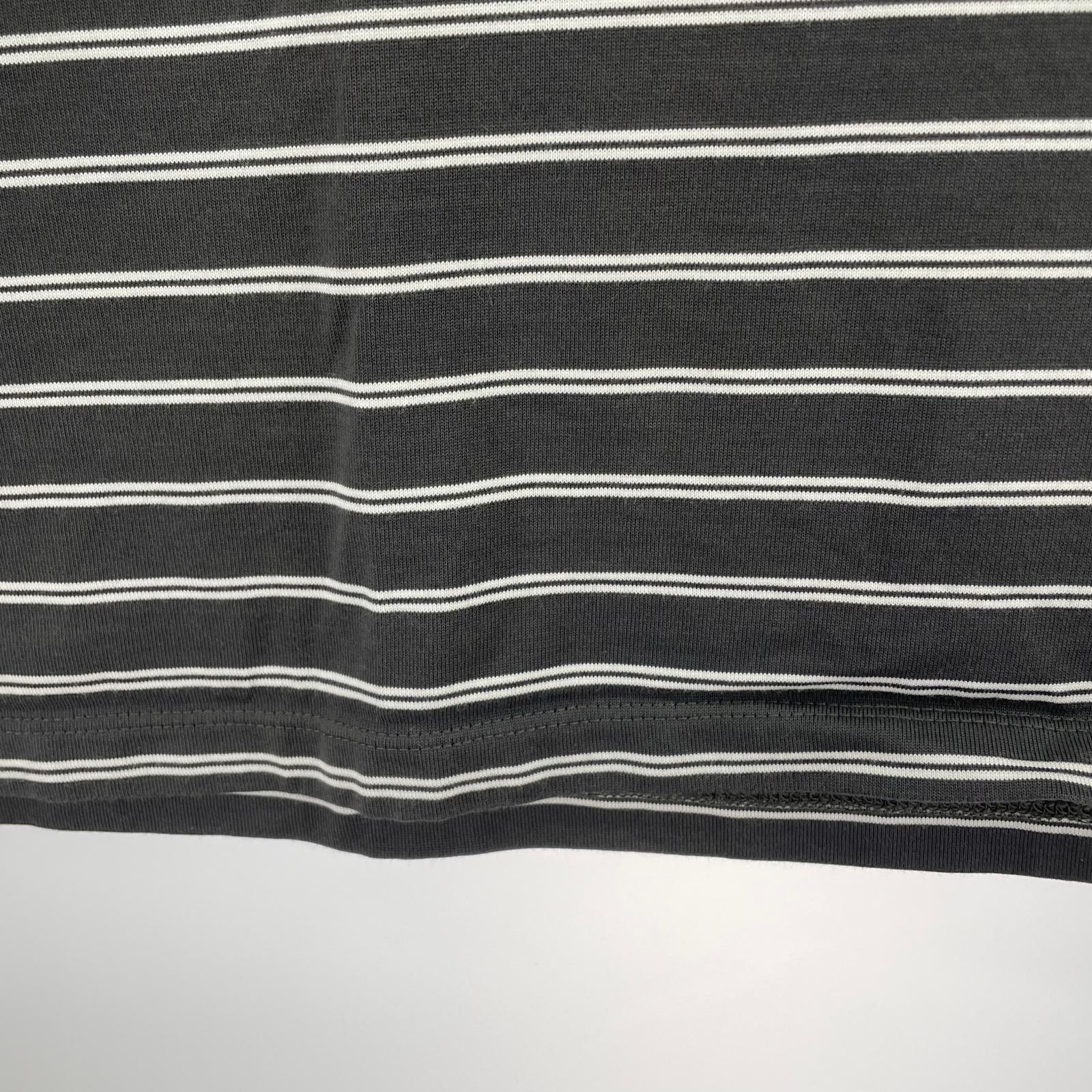 長袖Ｔシャツ graphpaper Tri Spun Border L/S Tee 2 グレー 2 グレー
