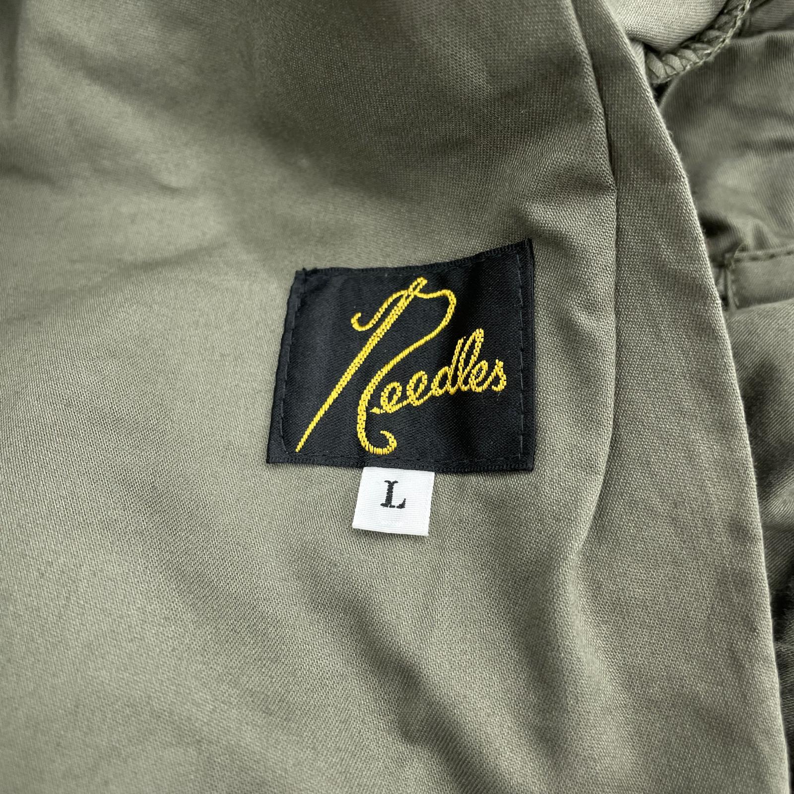 パンツ Needles ヒザデルカーゴパンツ L オリーブ L カーキ