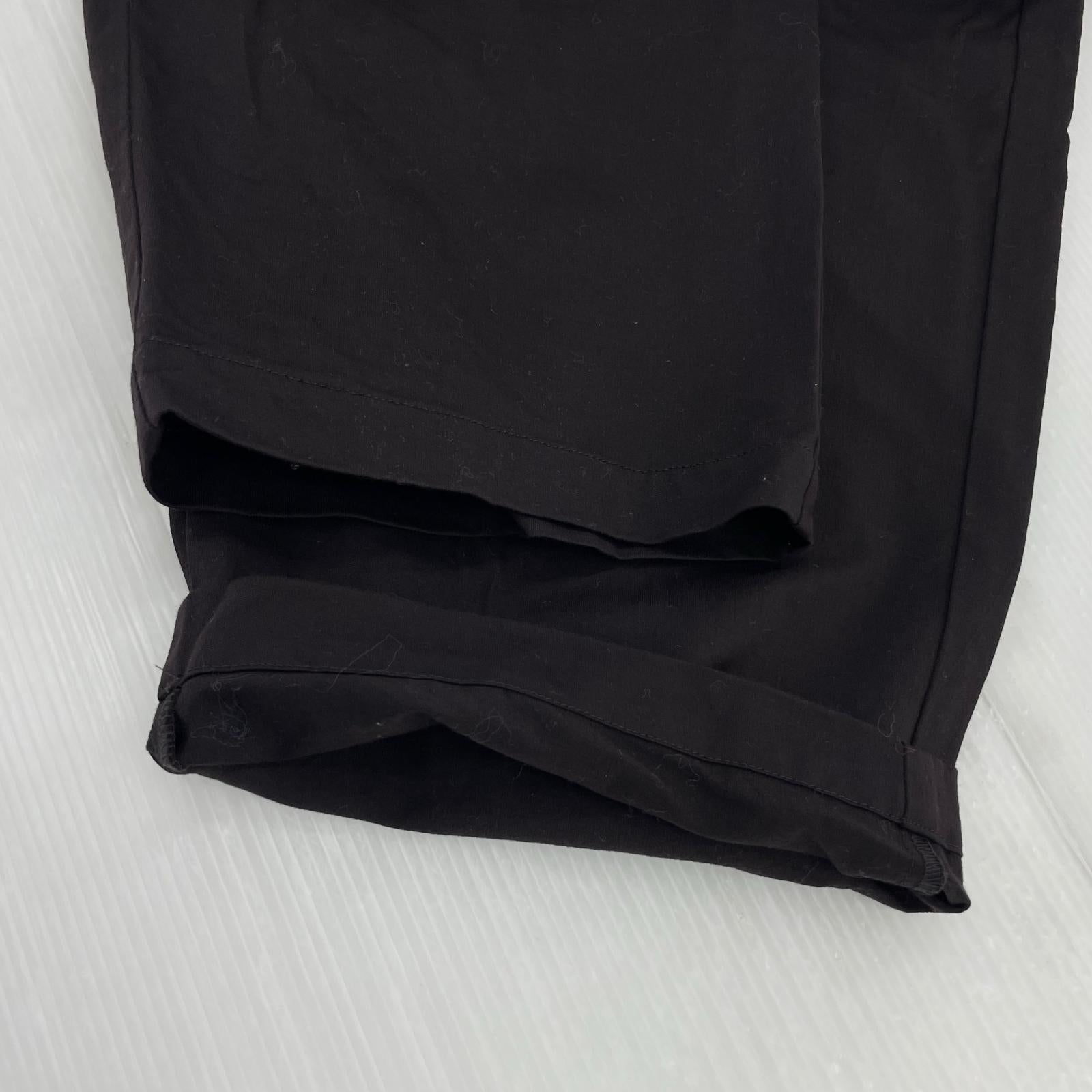パンツ YOKOSAKAMOTO DOUBLE PLEATED WIDE EASY PANTS M 黒 M