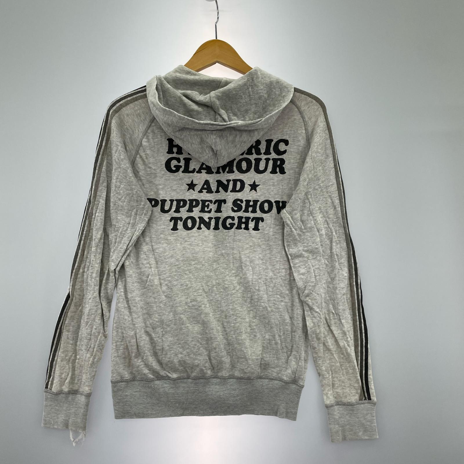 パーカー HYSTERIC GLAMOUR 初期 HG AND PUPPET SHOW TONIGHT F グレー フリー グレー