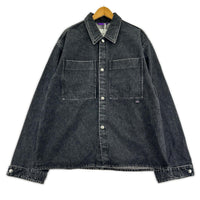 ジャケット 23SS FALESIA SHIRT デニムジャケット/ブラック/L L ブラック