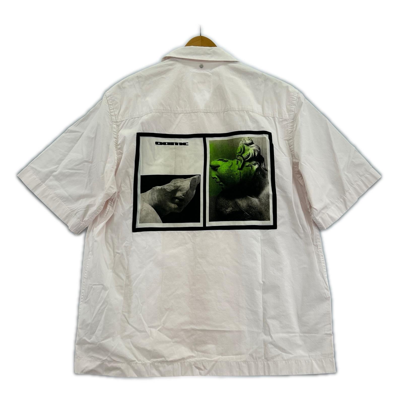 半袖シャツ 25SS オープンカラーS/Sシャツ/ピンク/S S ピンク