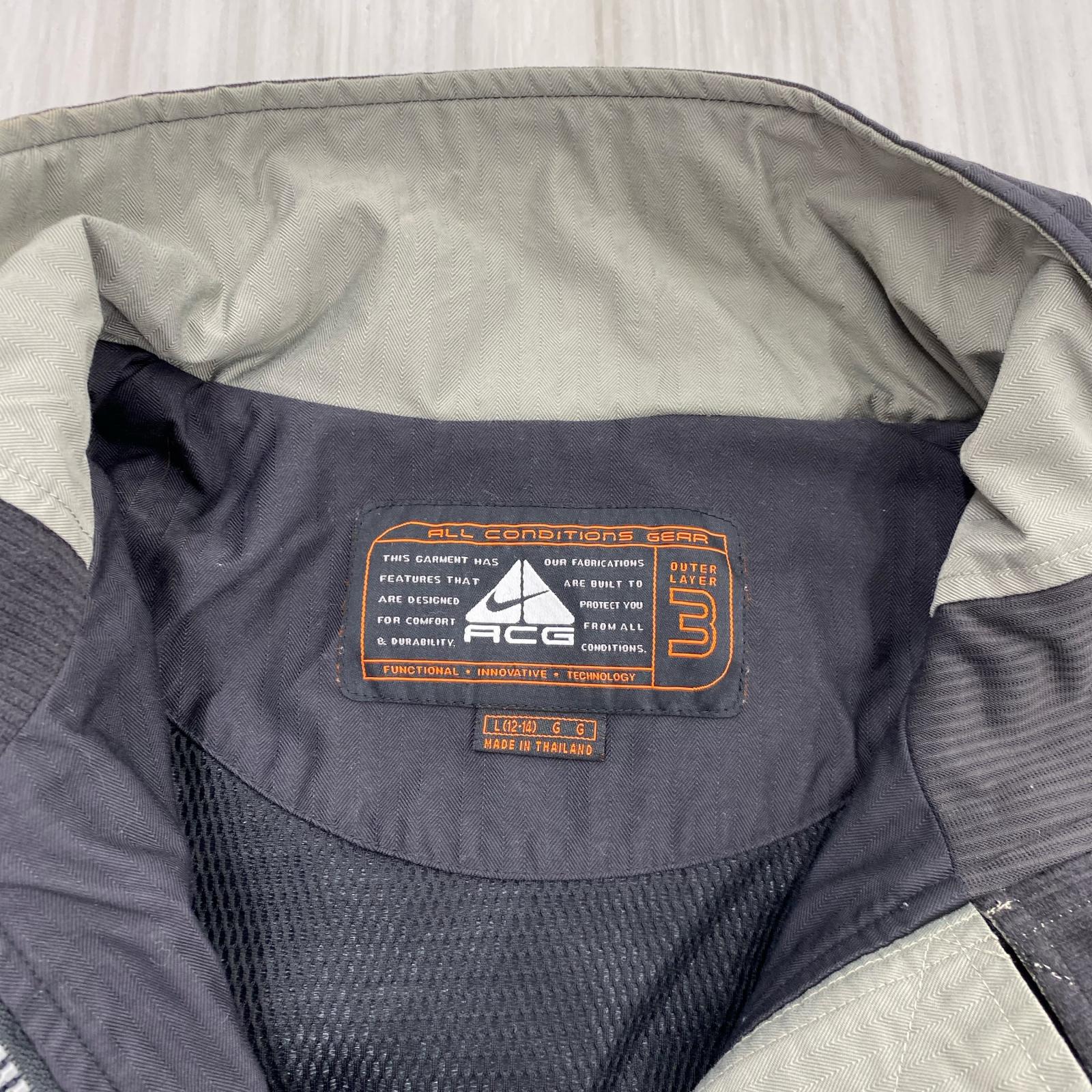 ジャケット ACG 90s-00s ナイロンジャケット L BLK L ブラック