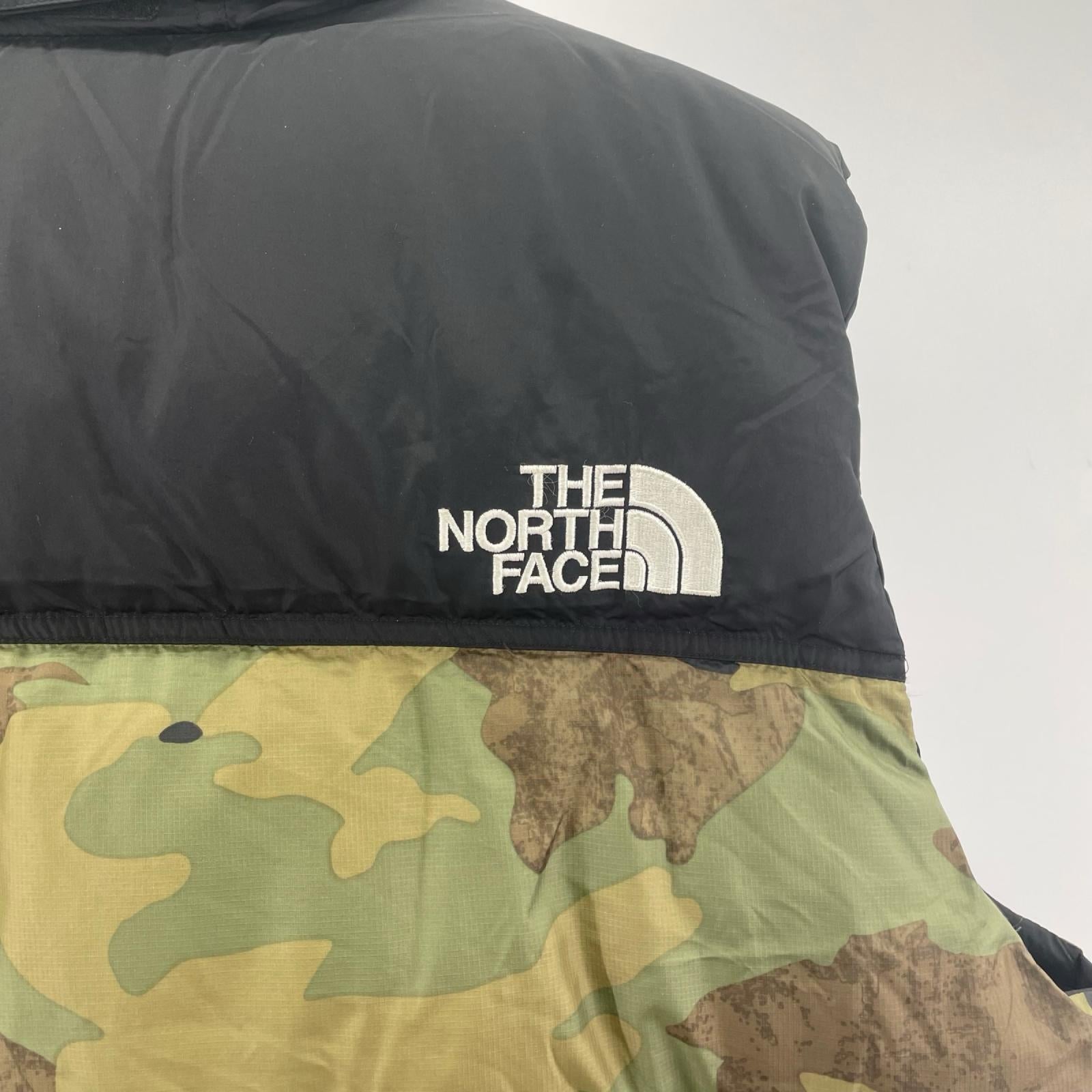 長袖シャツ nd92233 ダウンベスト 迷彩 (M) M