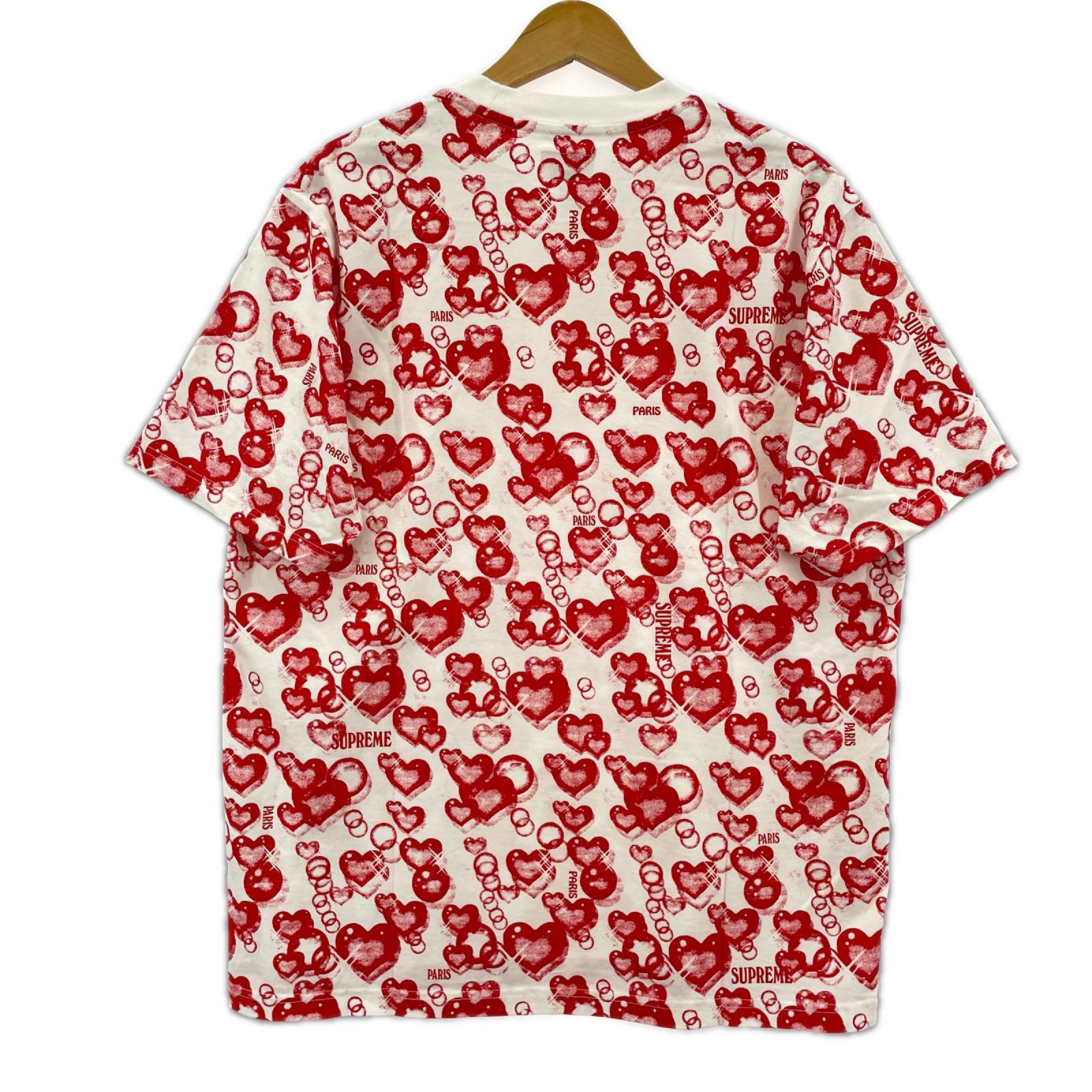 半袖Ｔシャツ Jacquard Bubble Hearts Top M M